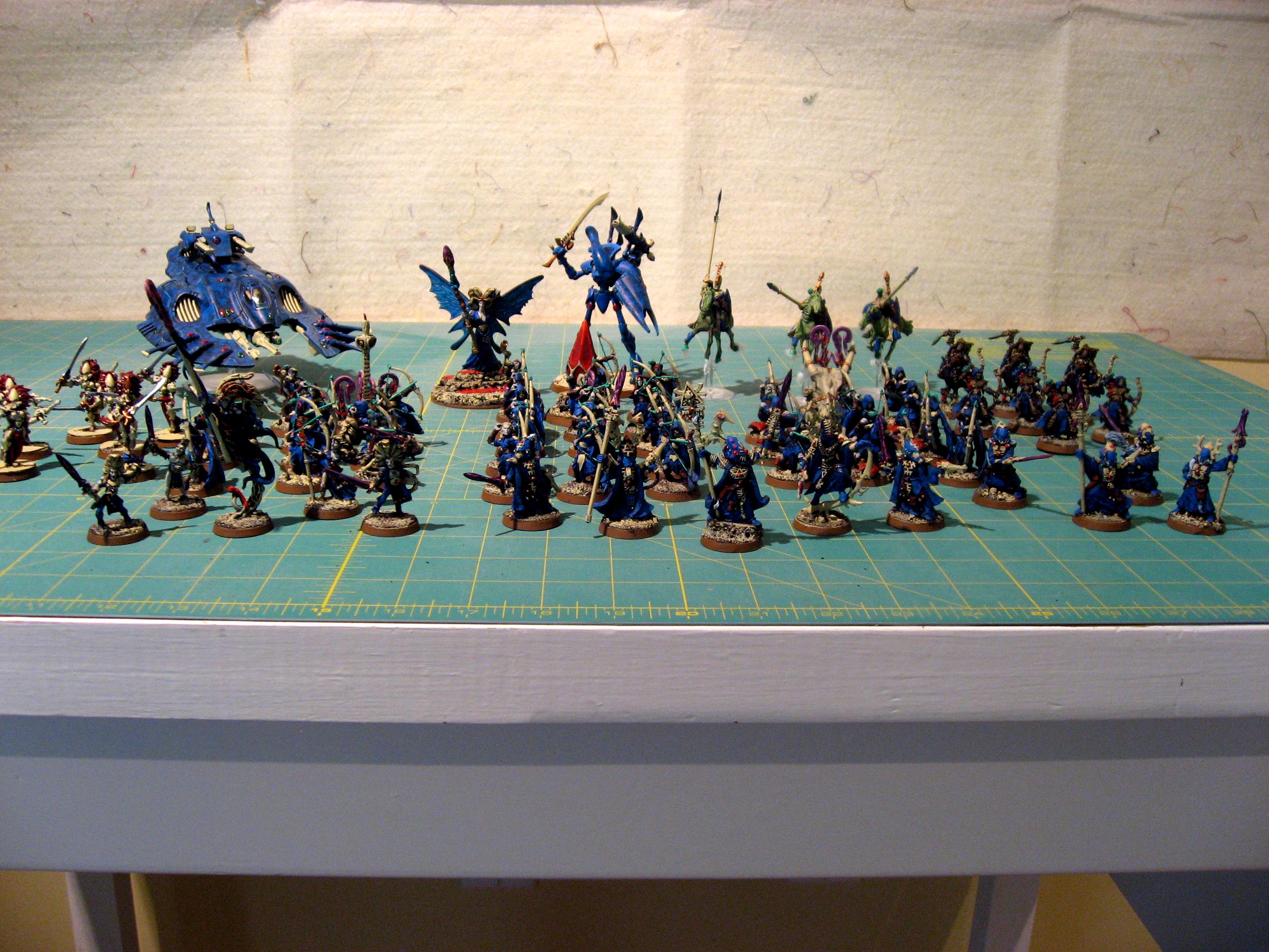 Eldar Army Shot