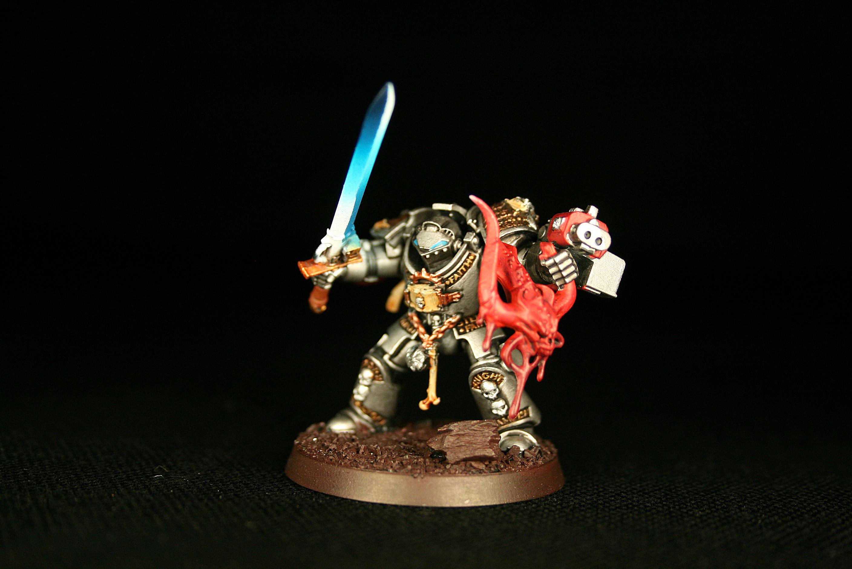 Force Weapon, Force Weapons, Grey Knights, Justocar, Sword, Terminator Armor