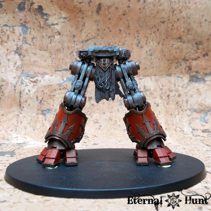 Chaos, Chaos Space Marines, Conversion, Counts As, Daemon Engine, Decimator, Dreadknight, Khorne, Kitbash, Wargrinder, Warhammer 40,000, Work In Progress, World Eaters