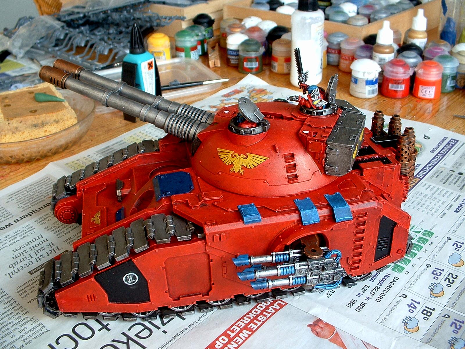 Blood Angels, Fellblade, Forge World, Space Marines, Super-heavy, Work In Progress