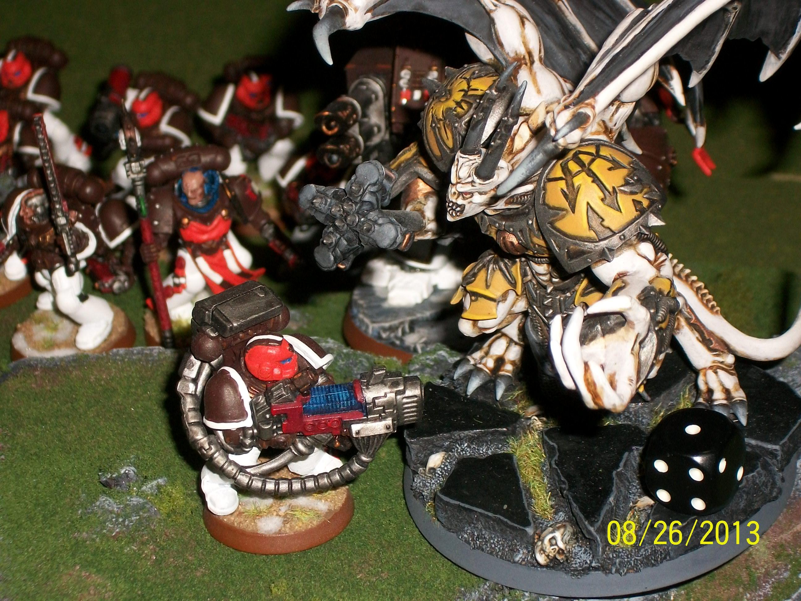Chaos, Daemons, Space Marines