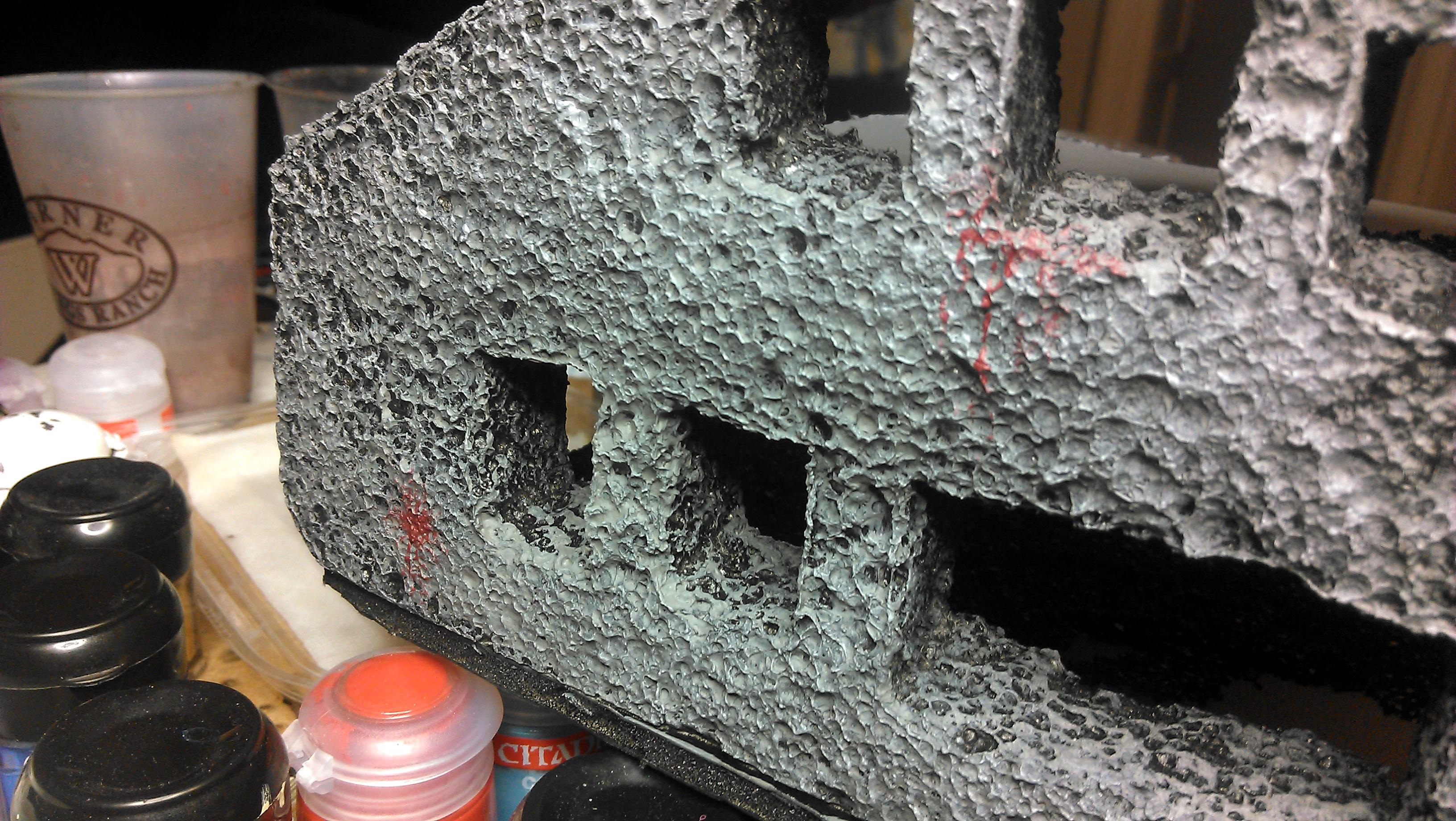 Ruin, Scratch Build, Sytrofoam, Terrain