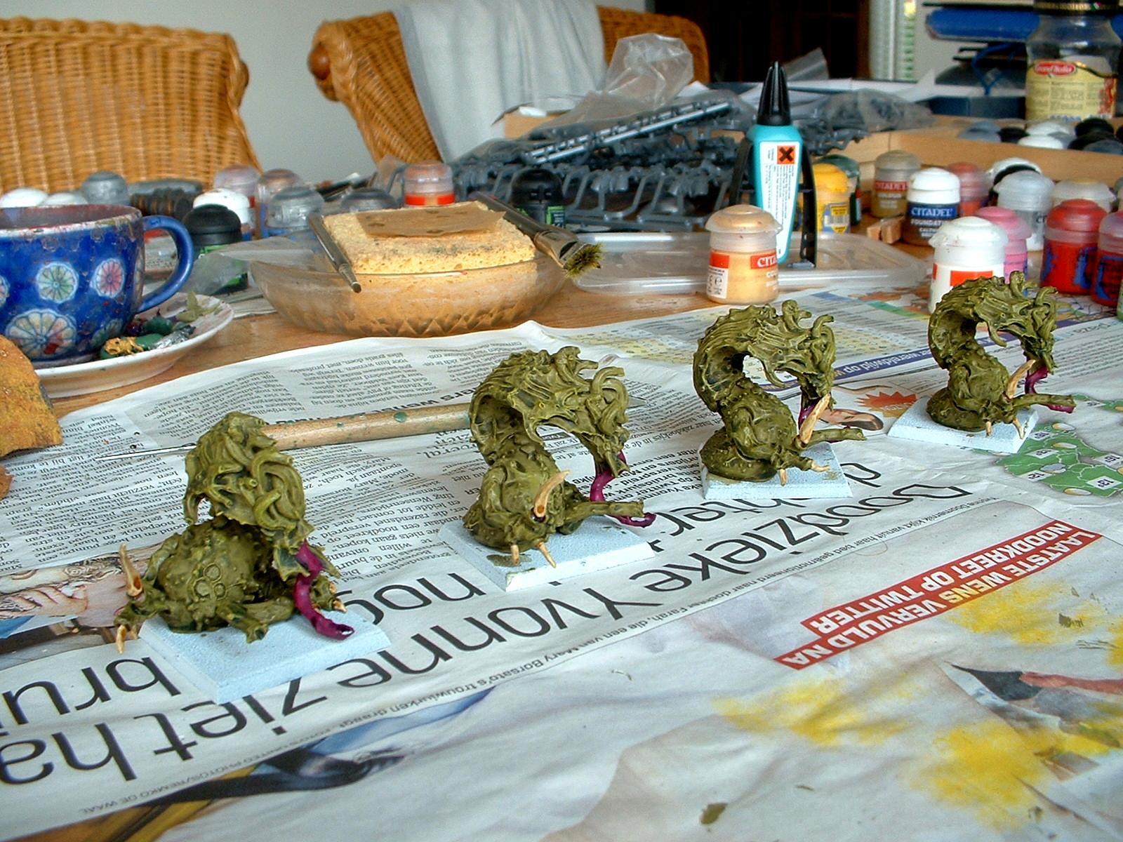 Beasts Of Nurgle, Chaos, Daemons, Nurgle, Work In Progress