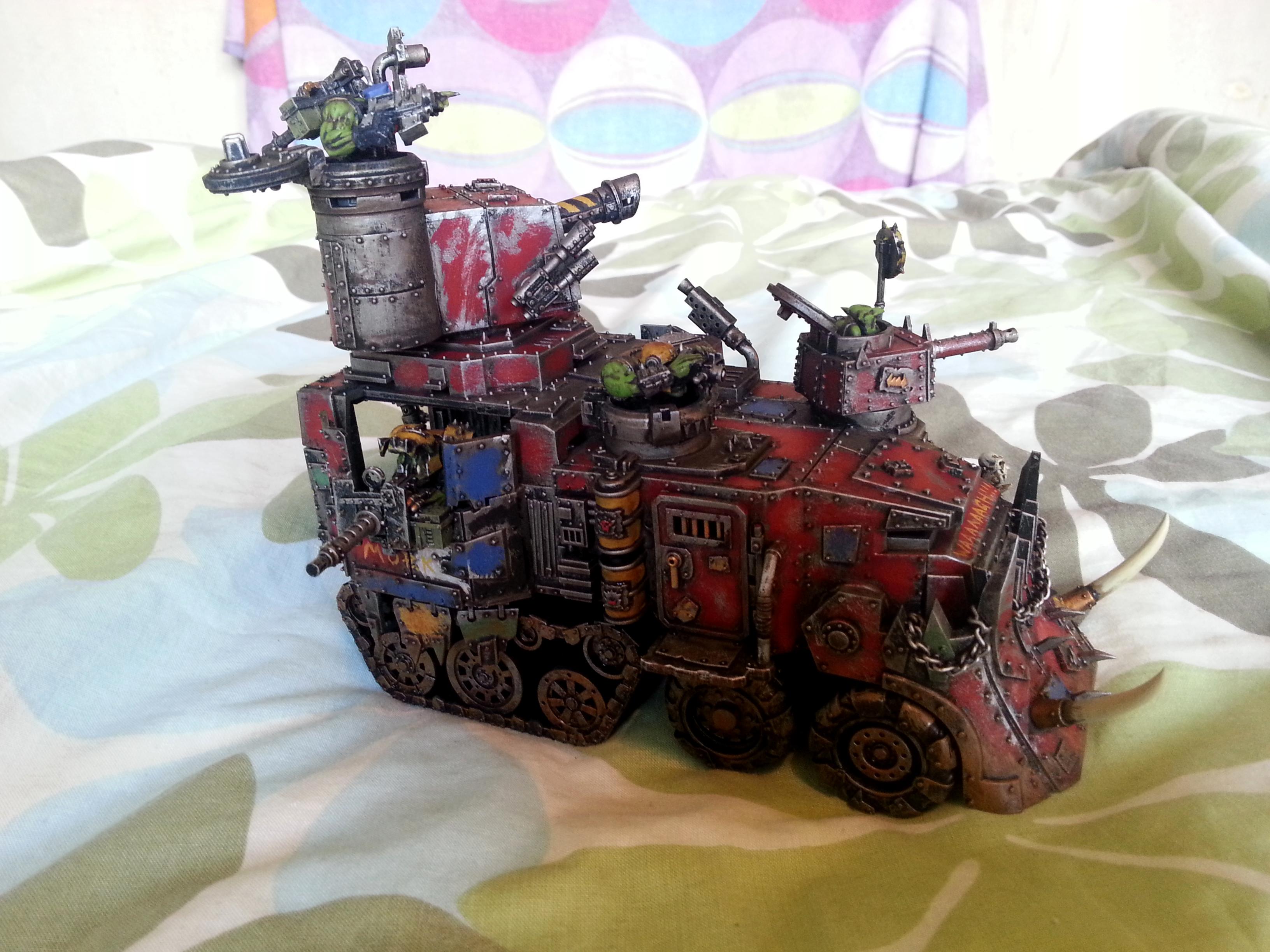 Battlewagon, Conversion, Dreadknight, Freebooter, Killa Kan, Lootaz, Old, Old Zogwort, Orks, Warbike, Warboss, Wierdboy, Zogwort