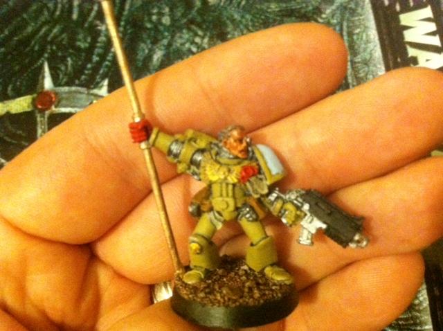 Standard bearer WIP (front)