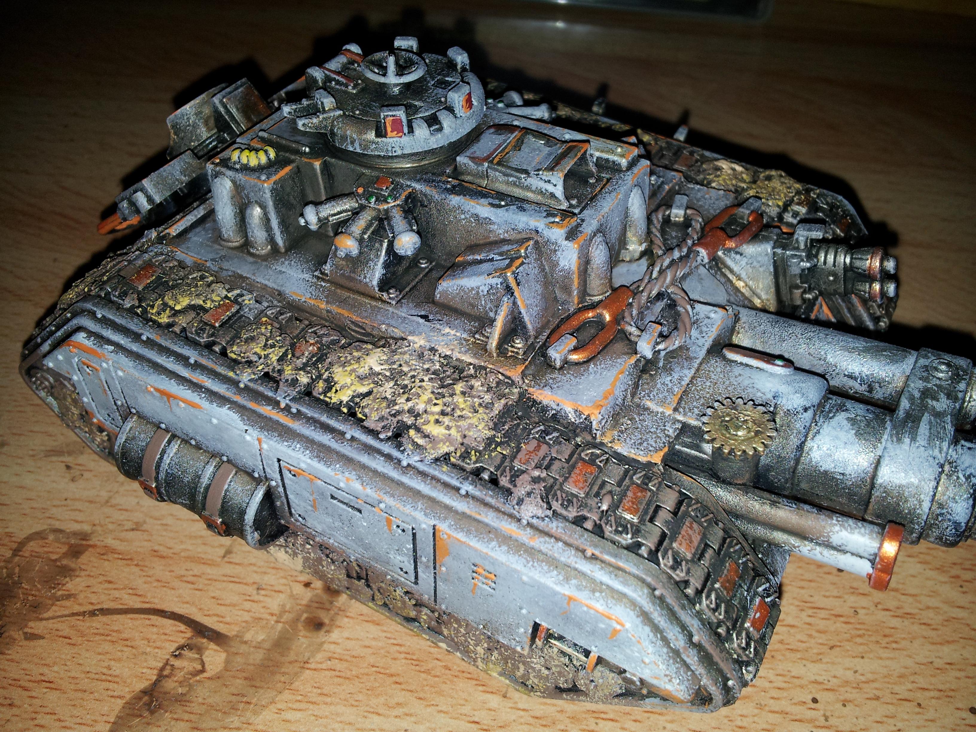 Chaos Space Marines, Conversion, Cool, Tank