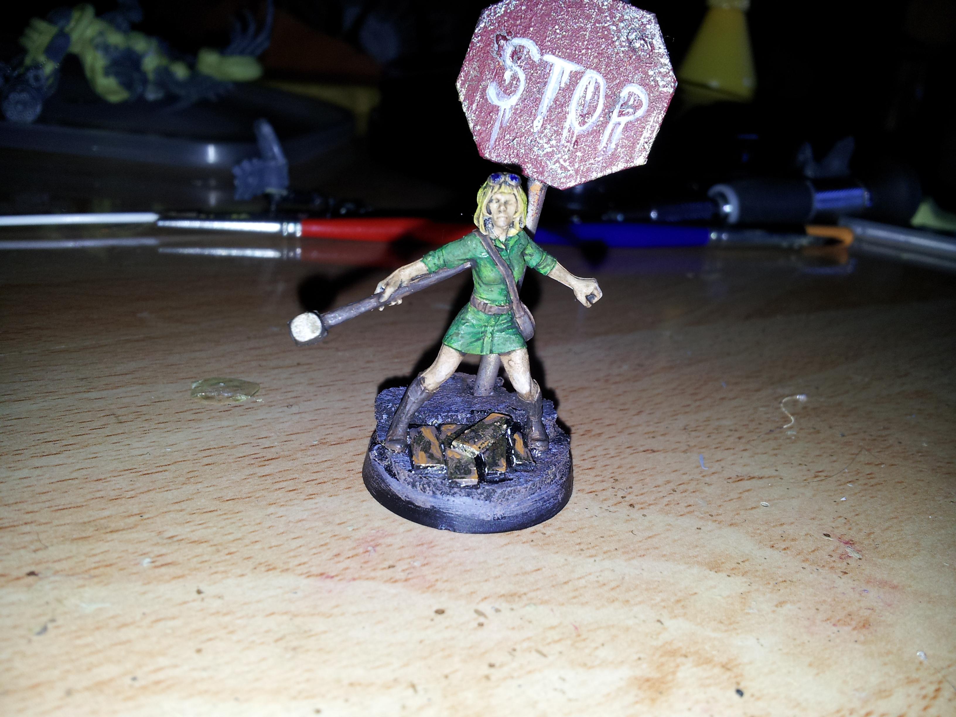 Conversion, Woman, wasteland survivor 