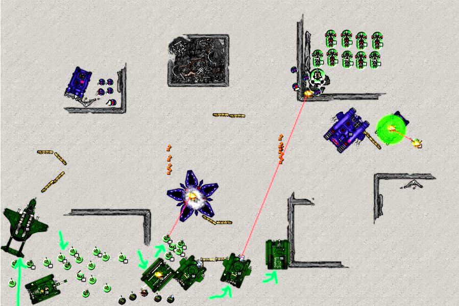 Battle Report, IG turn 2