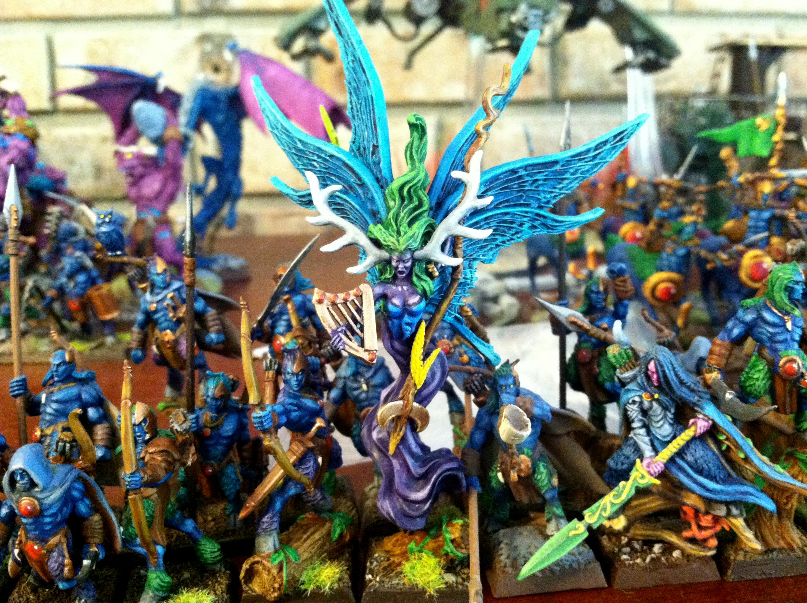 Beastmen, Sylvan, Warhammer Fantasy, Wood Elves