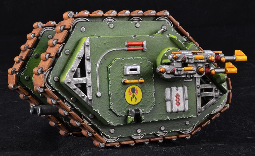 Land Raider, Mk-1, Space Marines, Warhammer 40,000, Work In Progress