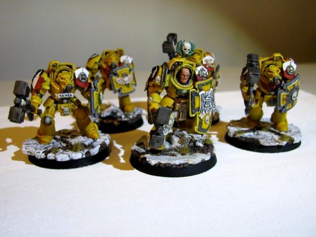 Imperial Fists, Space Marines, Terminator Armor