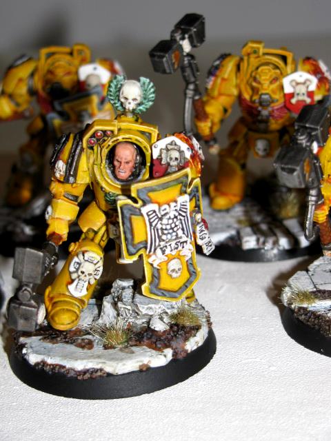 Imperial Fists, Space Marines, Terminator Armor