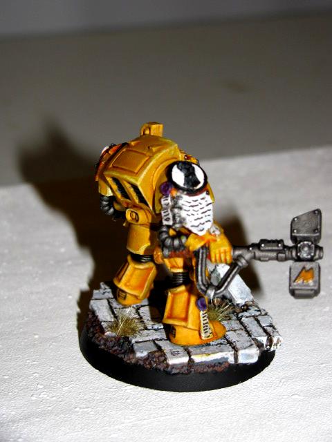 Hammer, Imperial Fists, Space Marines, Terminator Armor