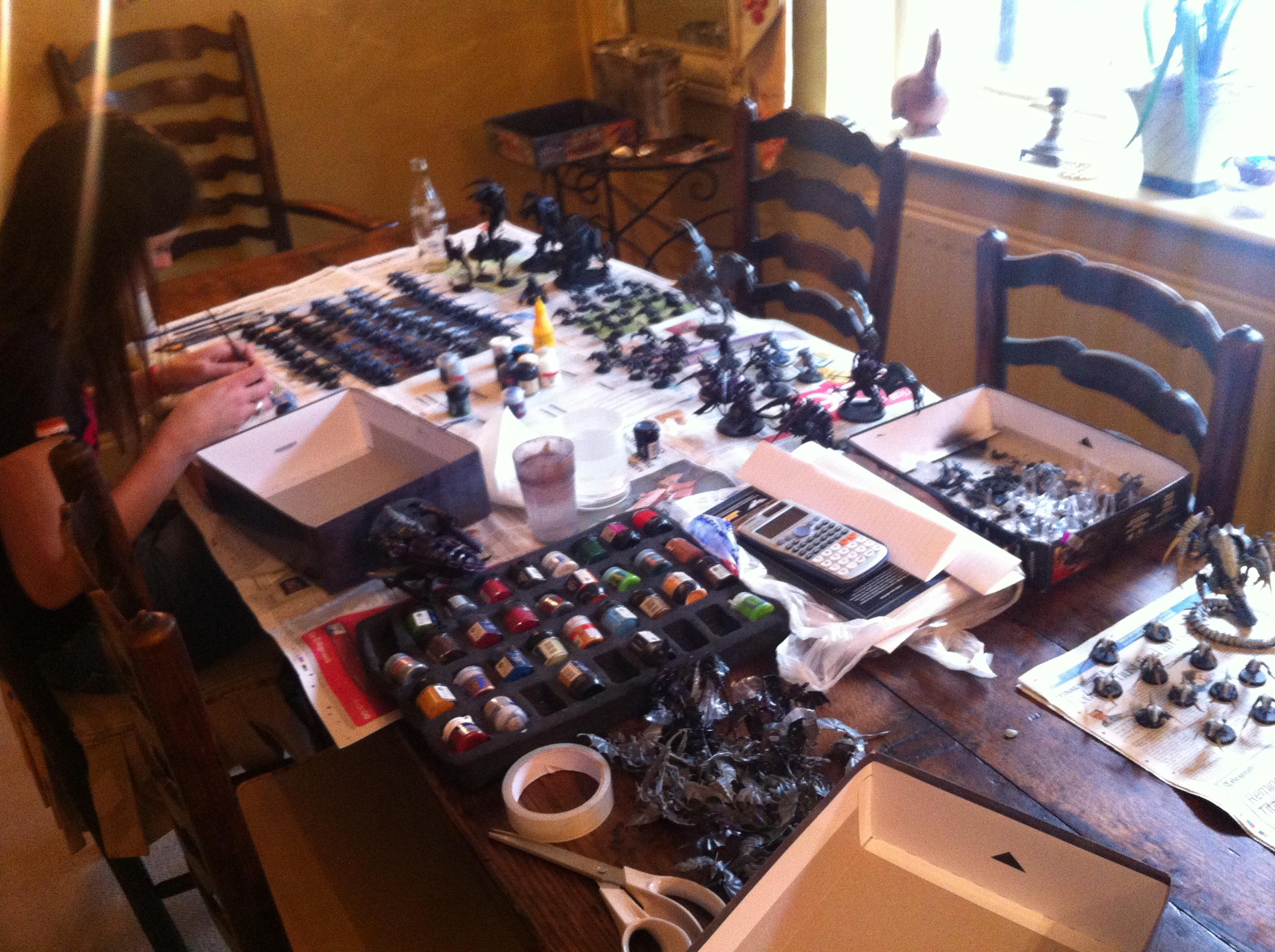 Hard at work on this lot! :P