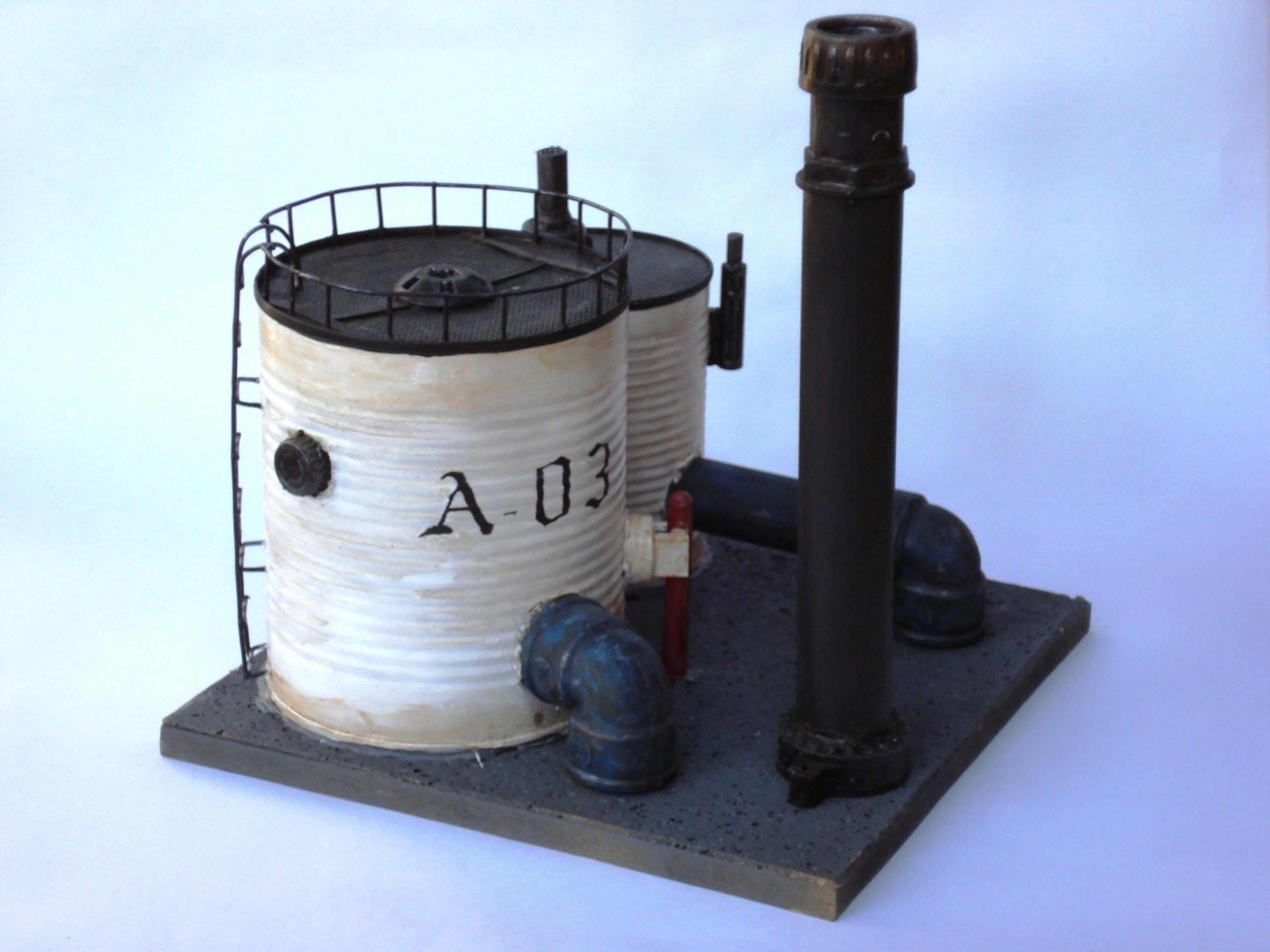 Chimney, Scratch, Terrain, Vats