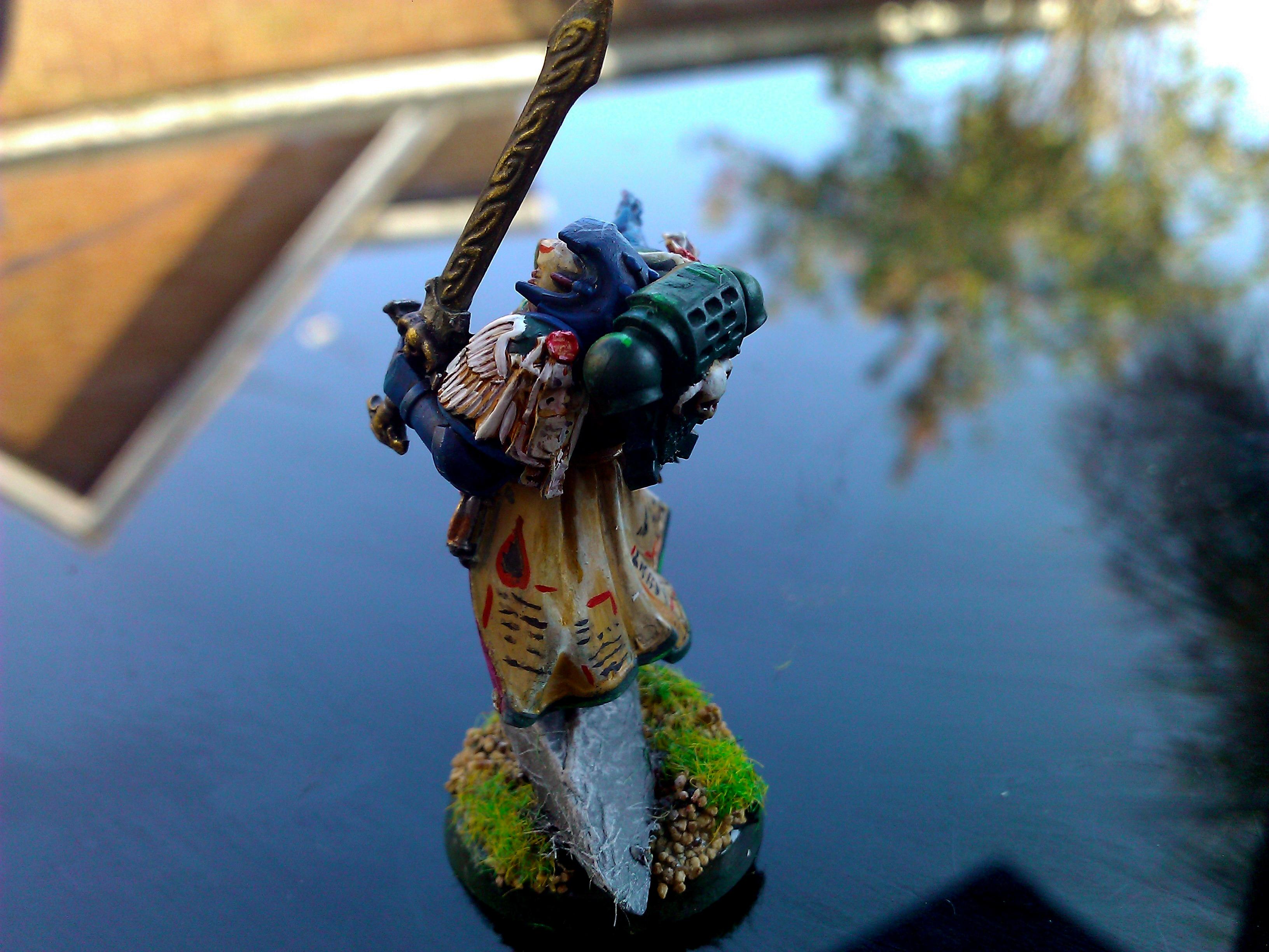 Company Master, Dark Angels, Games Workshop, Librarian, Mini's, Models, Painted
