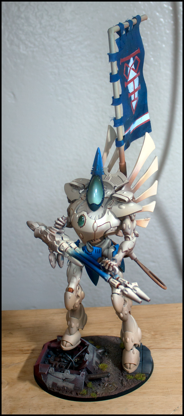 Banner, Dark Reapers, Eldar, Rokugnar, Sashimono, Wraithcannon, Wraithknight