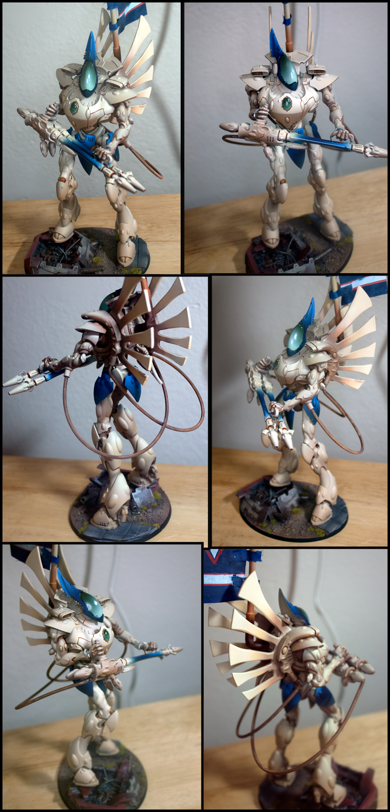 Banner, Dark Reapers, Eldar, Rokugnar, Sashimono, Wraithcannon, Wraithknight