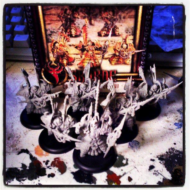 Assembled - Might need to break those weapons back off to paint... silly hindsight!