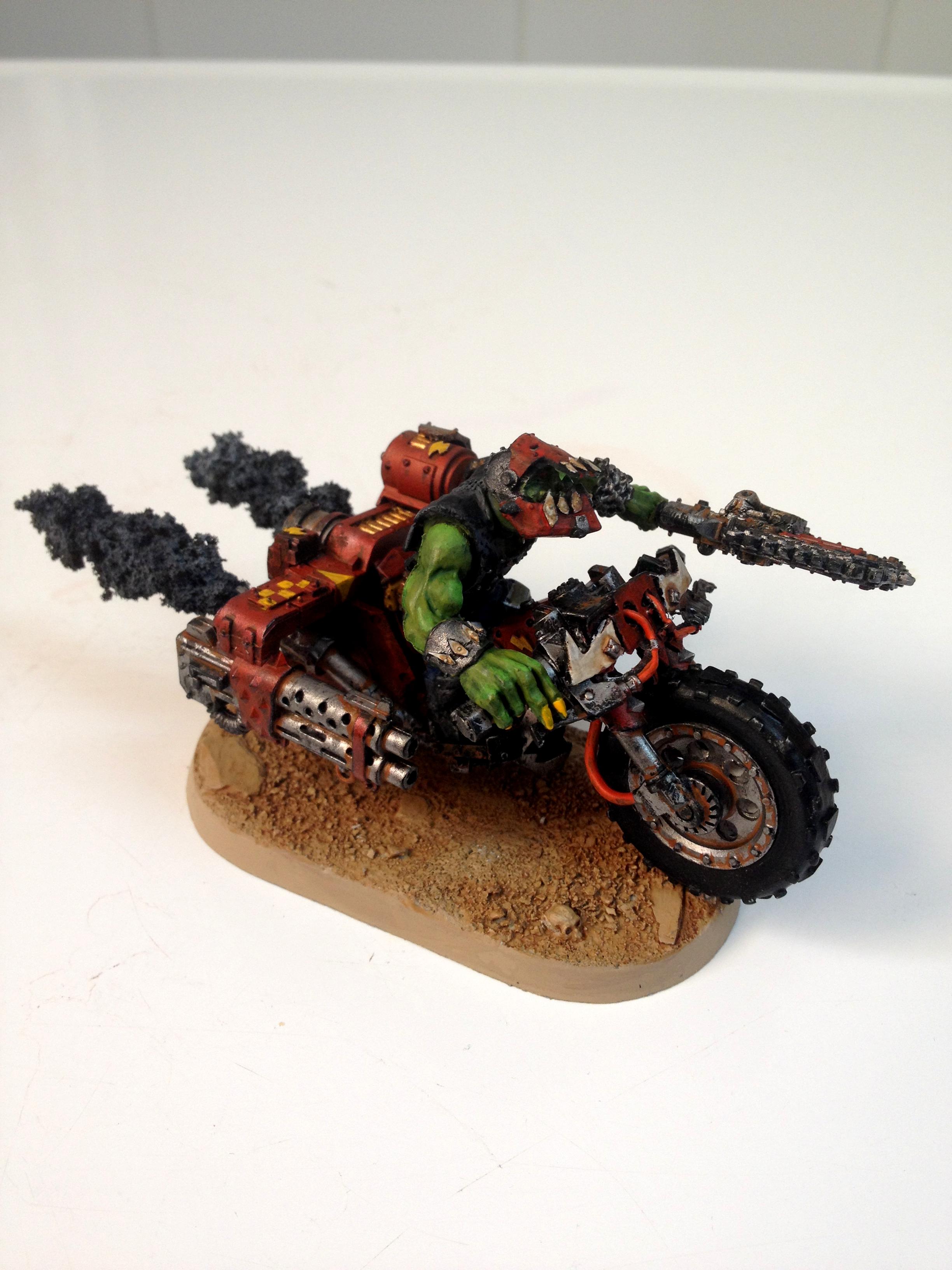 Bike, Nob, Nob Bikers, Ork Nobz, Orks