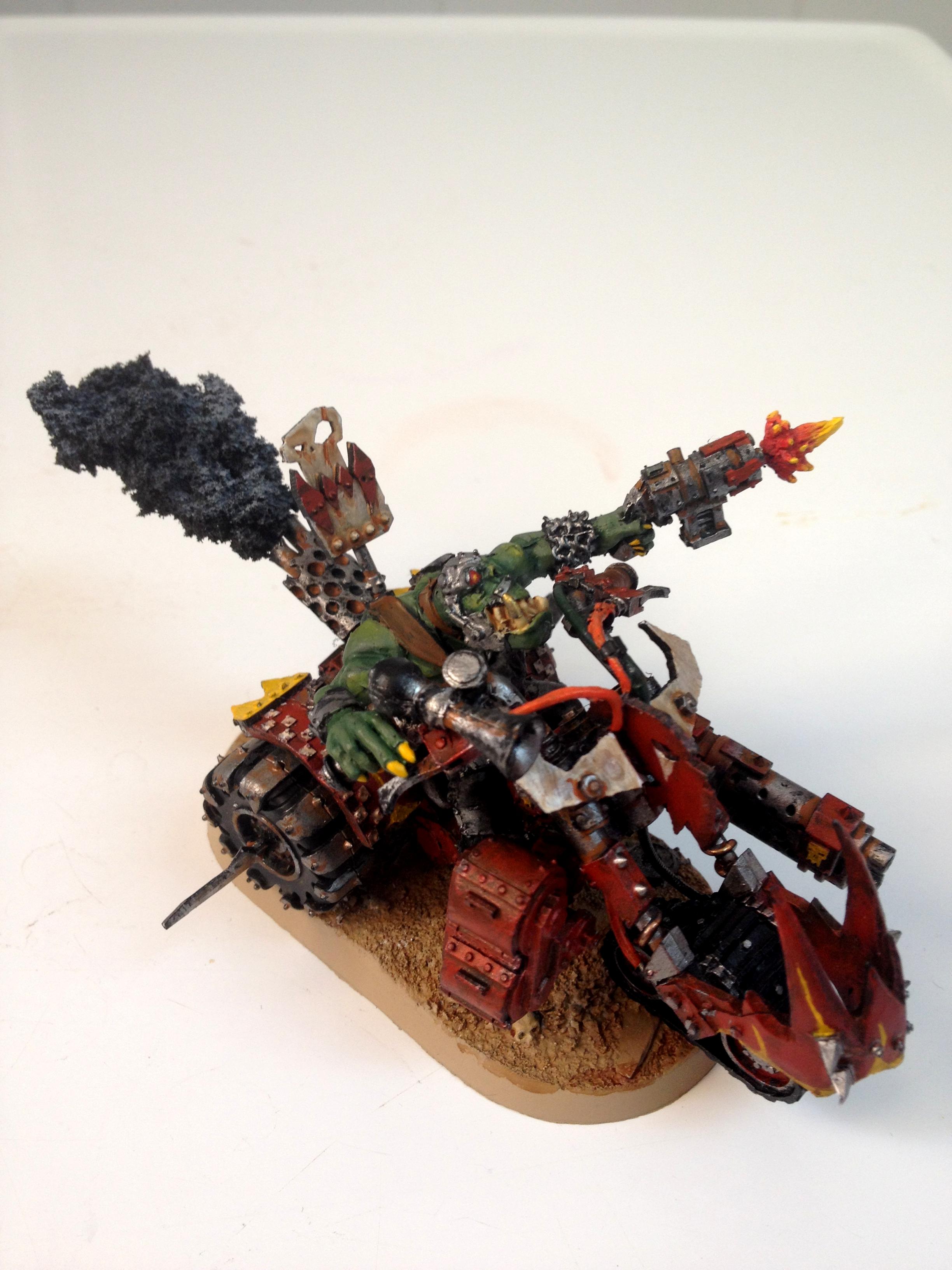Bike, Nob, Nob Bikers, Ork Nobz, Orks