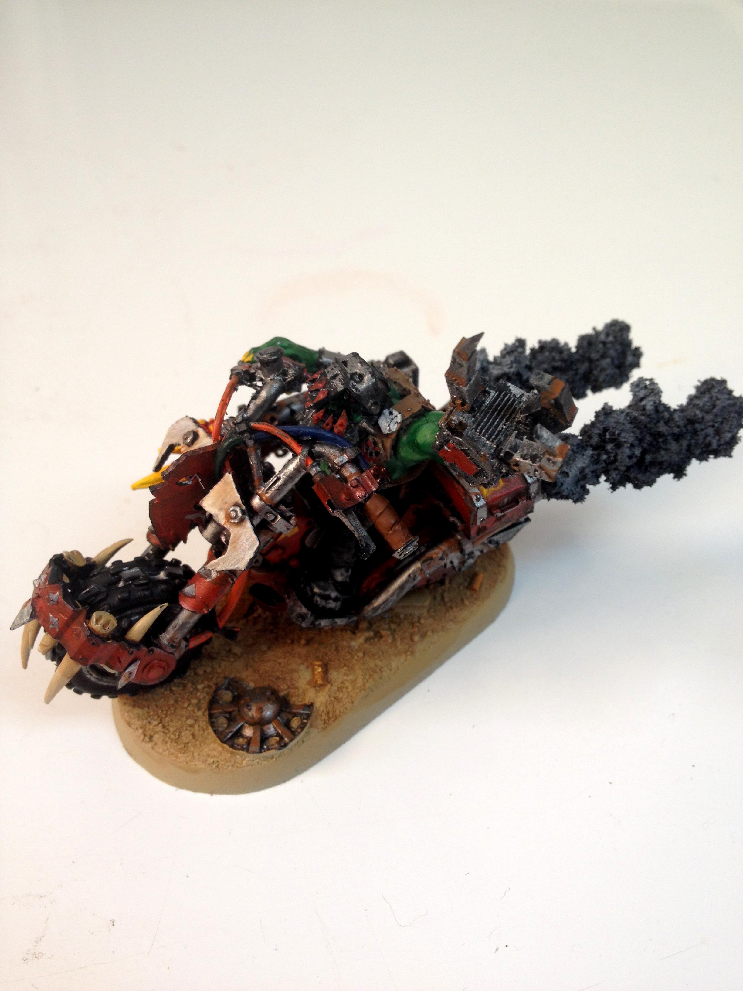 Bike, Nob, Nob Bikers, Ork Nobz, Orks