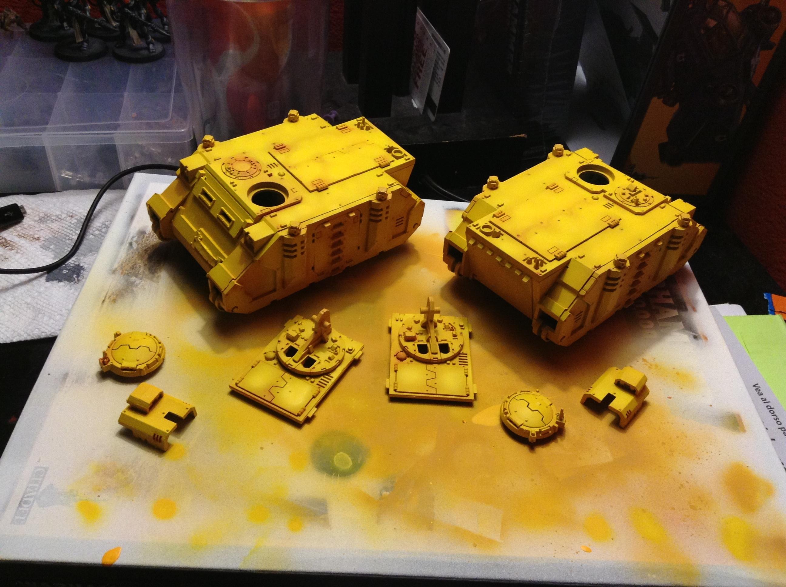 Razorback yellow finished