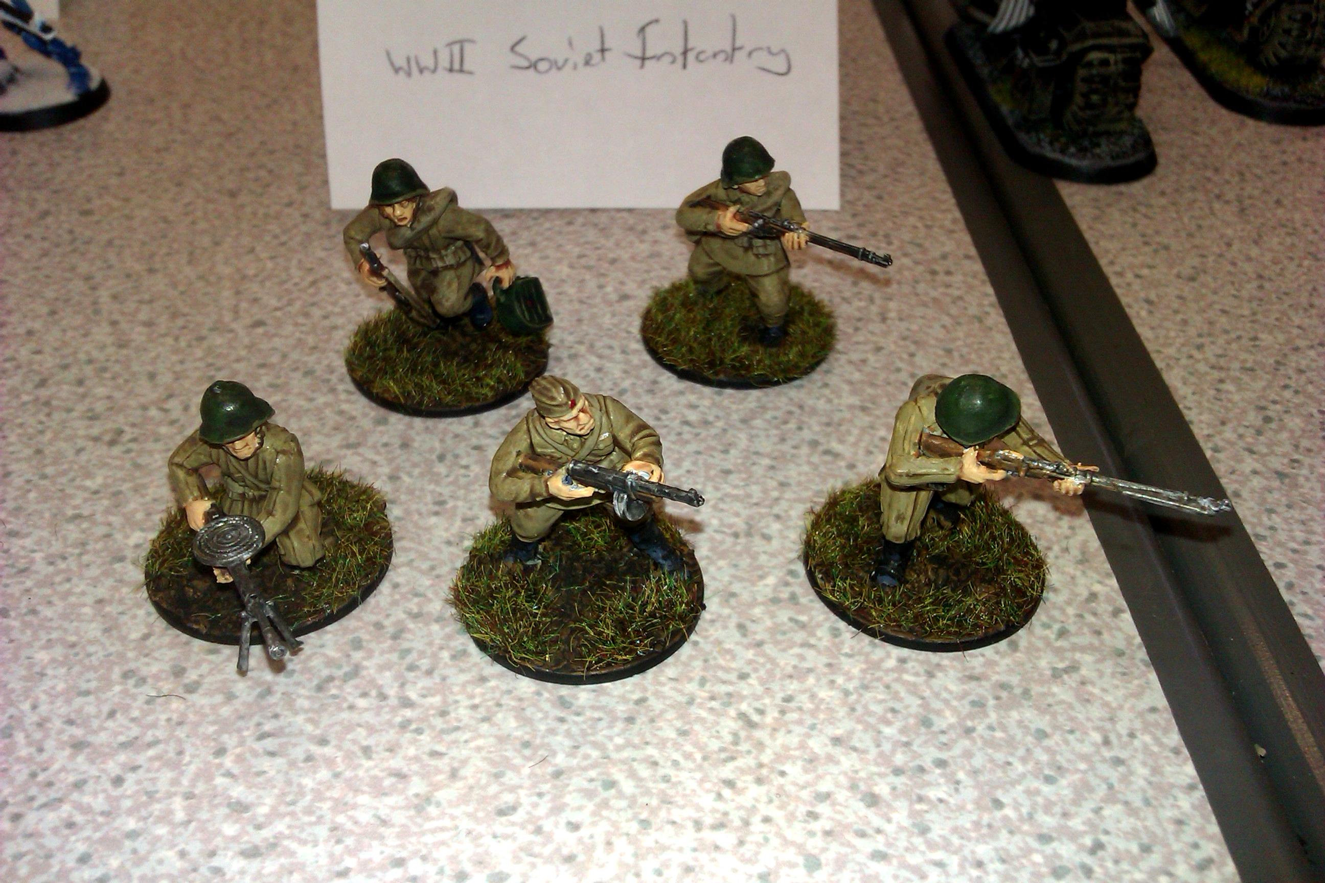 WWII Soviet Infantry