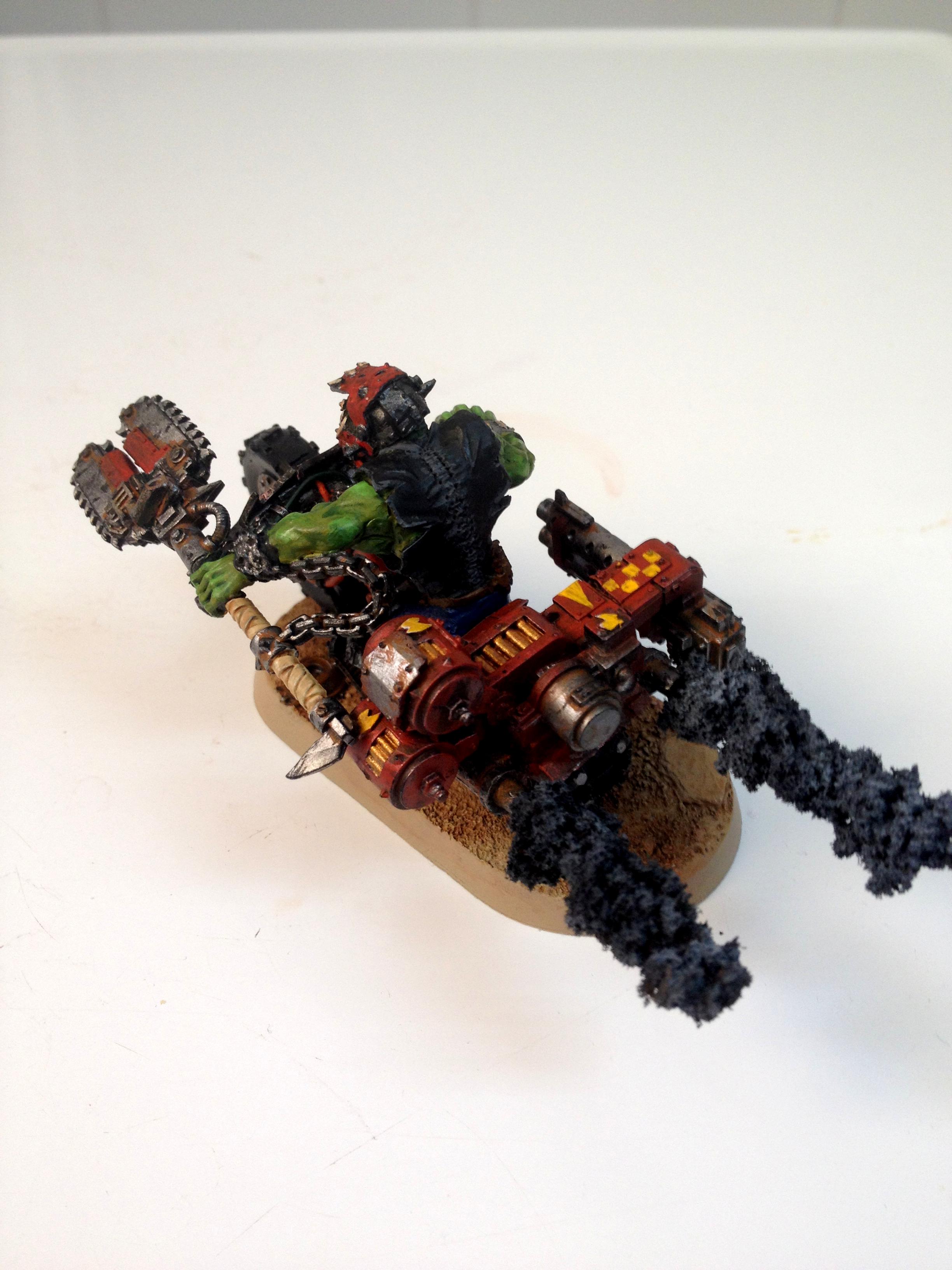 Bike, Nob, Nob Bikers, Ork Nobz, Orks