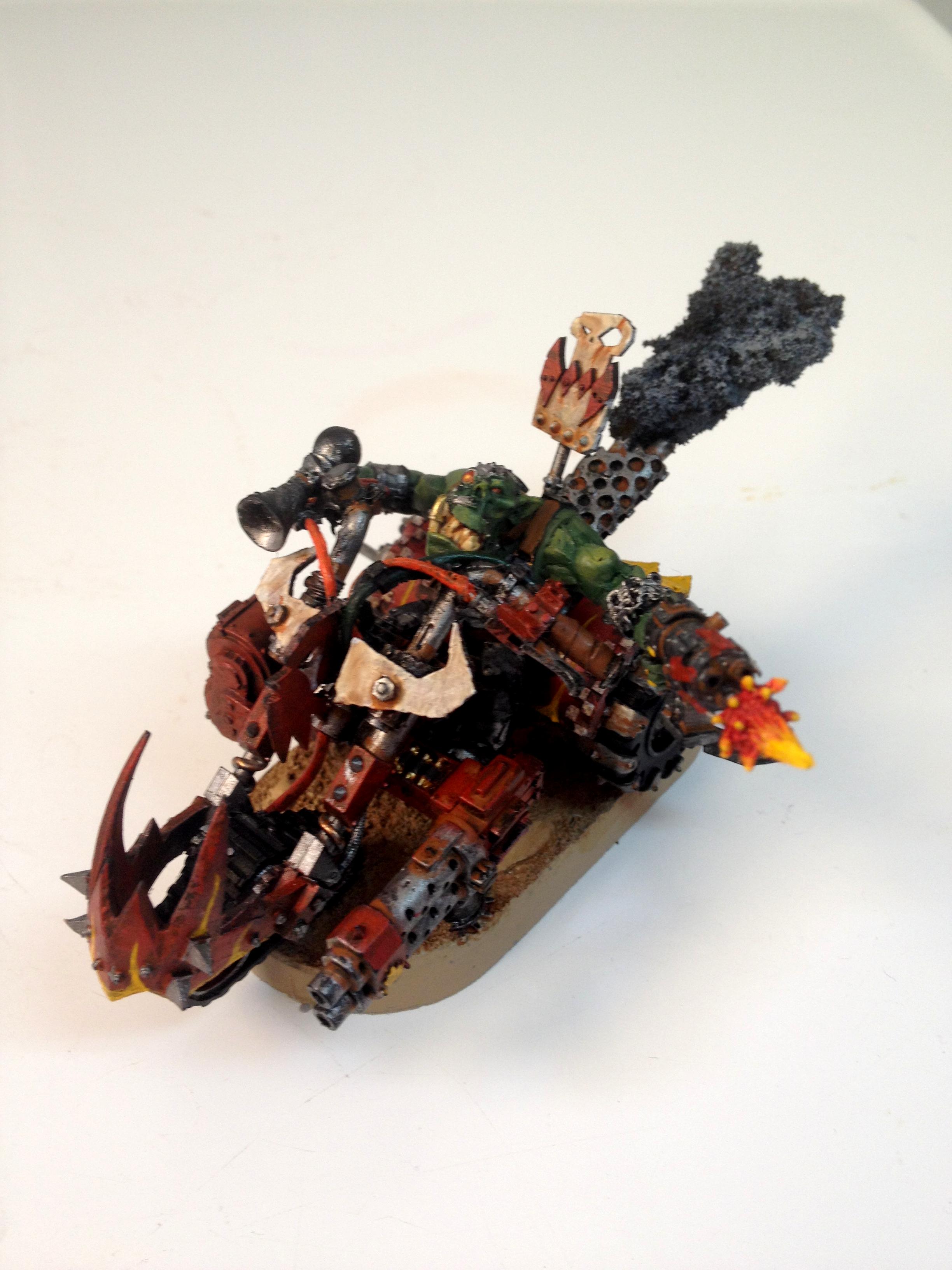 Bike, Nob, Nob Bikers, Ork Nobz, Orks