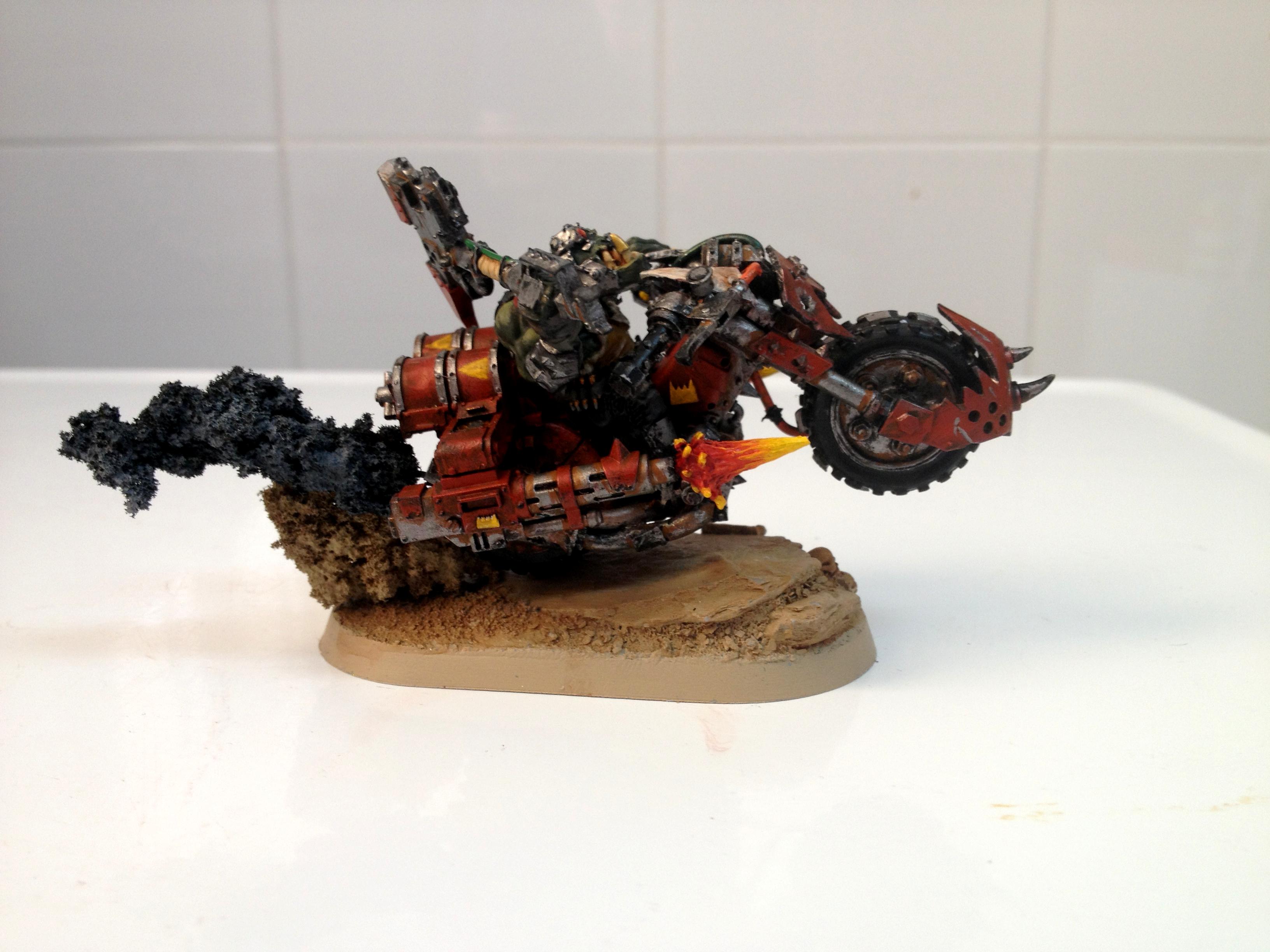 Bike, Nob, Nob Bikers, Ork Nobz, Orks