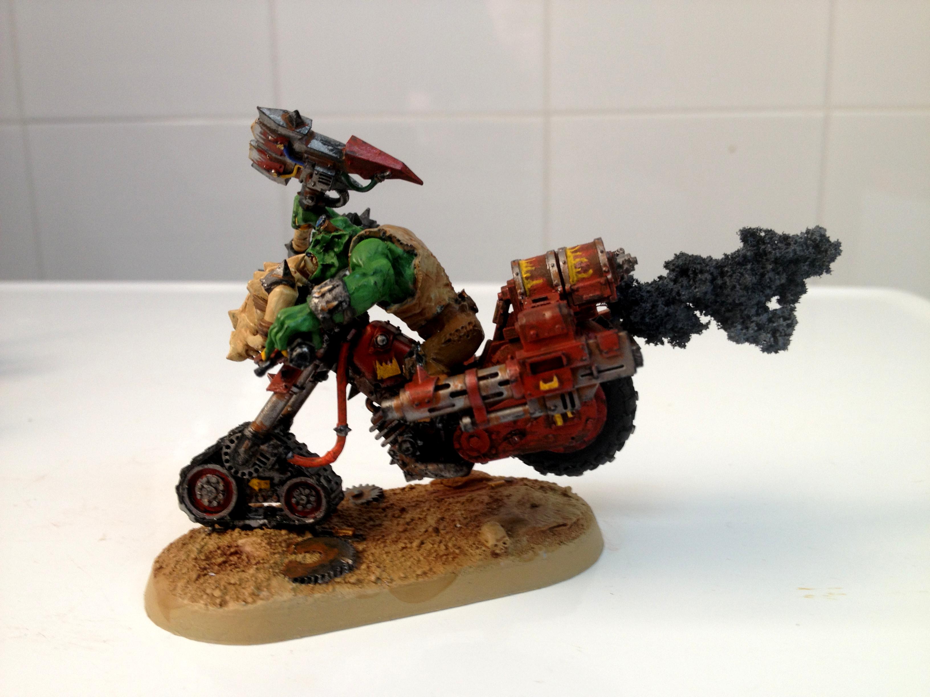 Bike, Nob, Nob Bikers, Ork Nobz, Orks