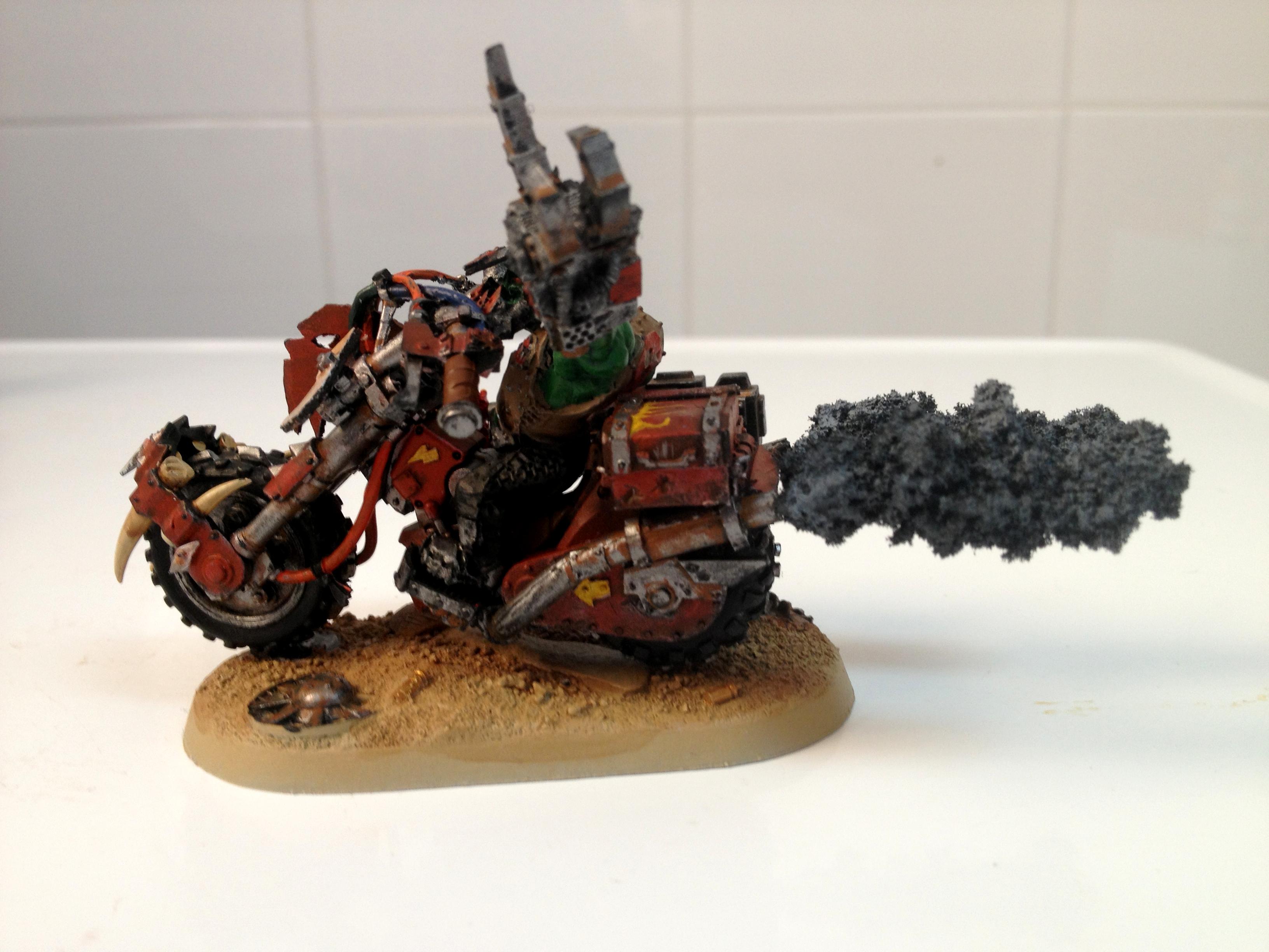 Bike, Nob, Nob Bikers, Ork Nobz, Orks