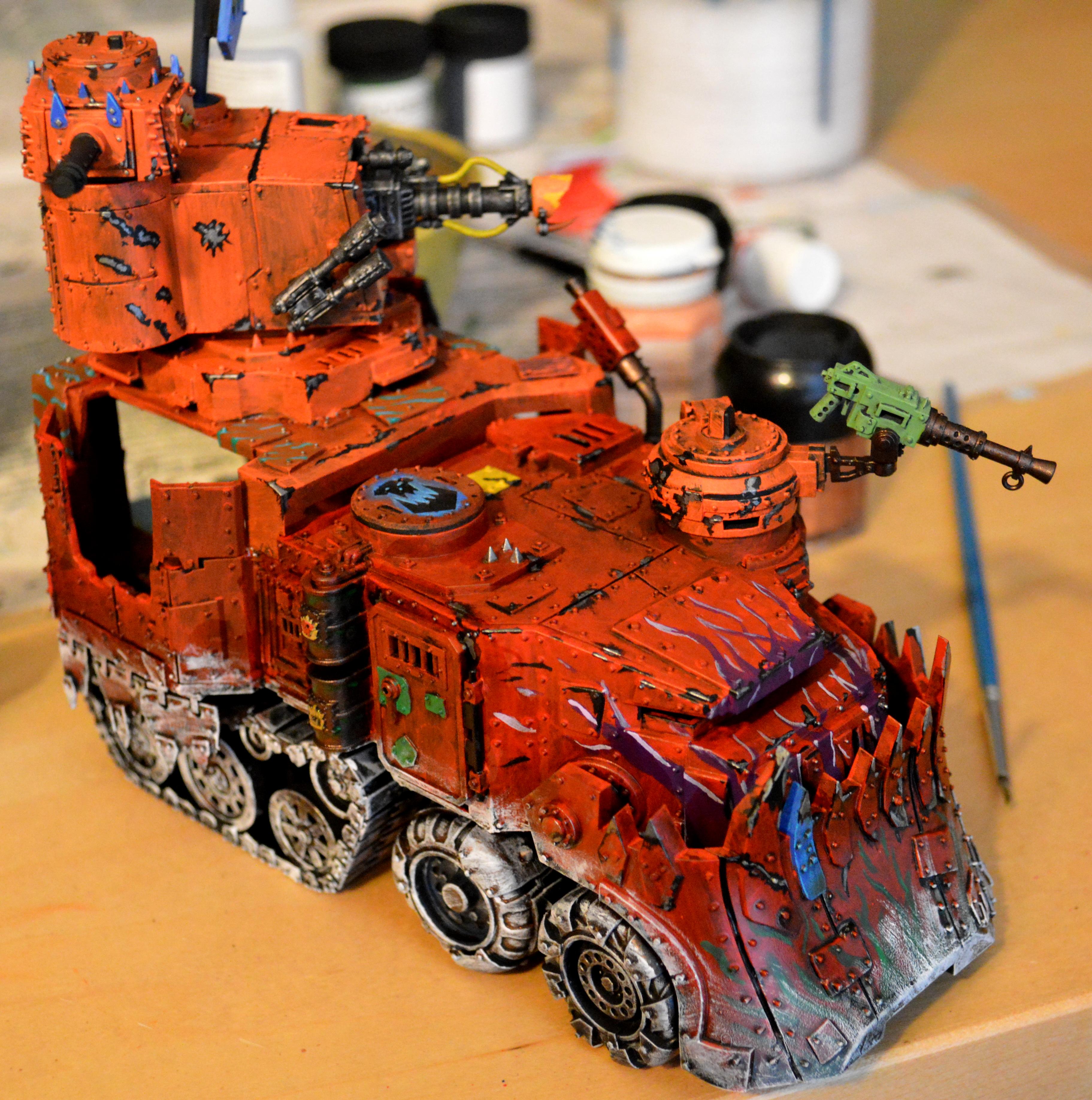 Orks, Warhammer 40,000, Work In Progress