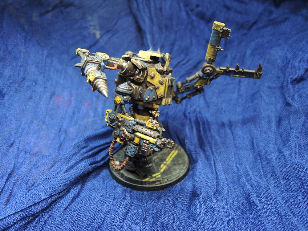 Bad Moons, Deathskulls, Deff, Deff Dread, Dreadnought, Dred, Orks, Scratch Build