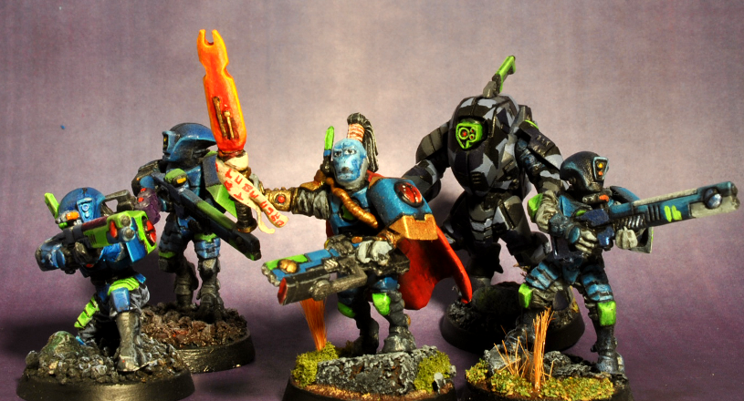 Fire Warriors, Fireblade Cadre, Tau, Warhammer 40,000