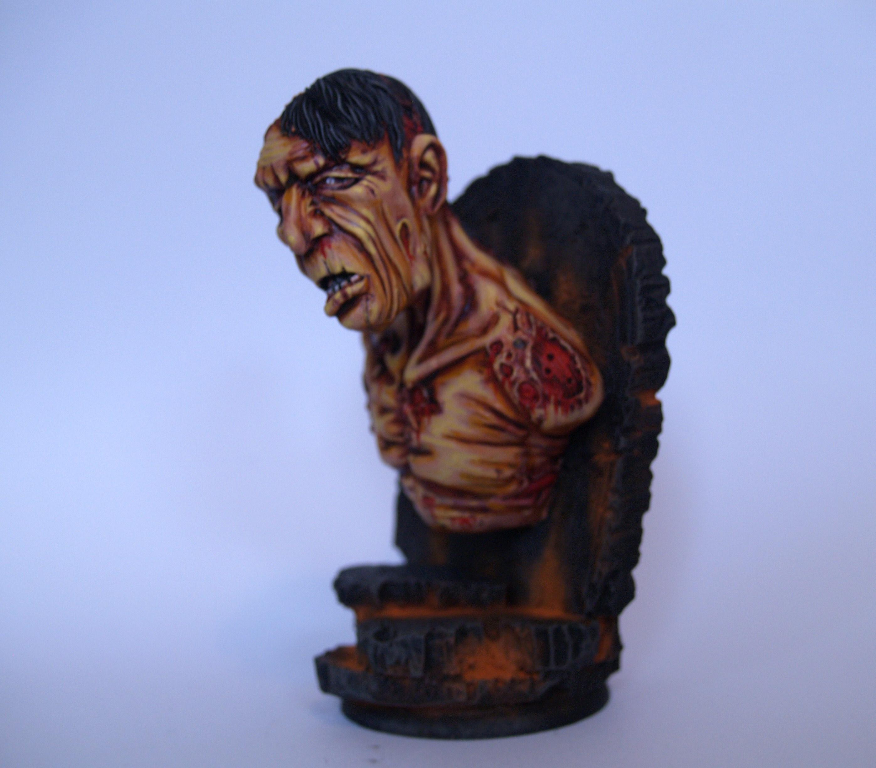 Bust, Face, Flesh Tones, Human, Torso