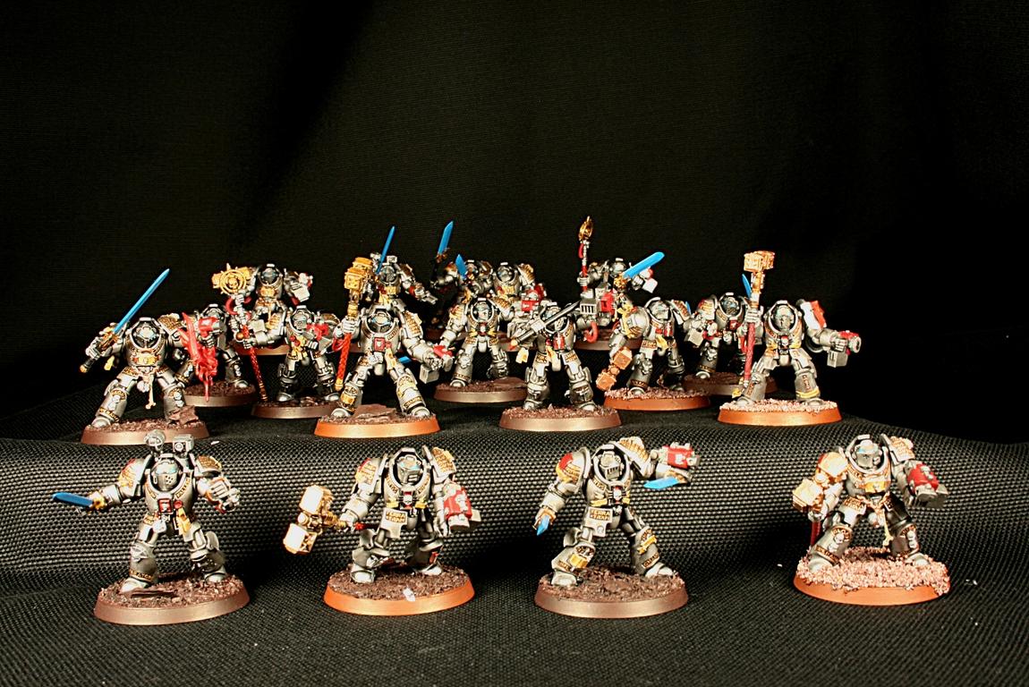 Grey Knights, Space Marines, Terminator Armor