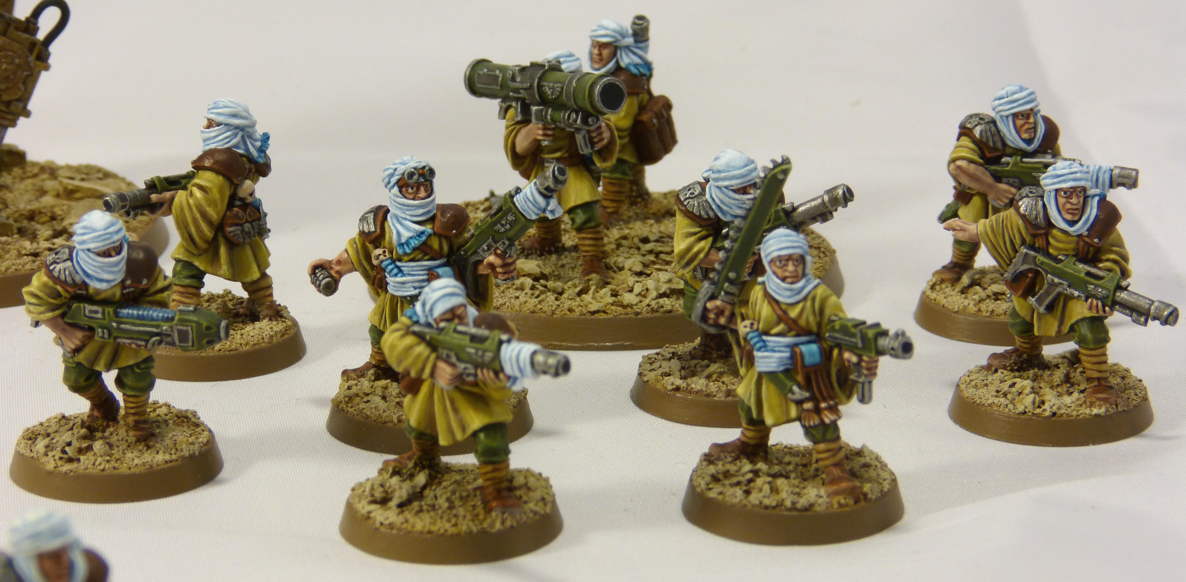 Desert, Guard, Imperial, Infantry, Raiders, Squad, Tallarn Desert Raiders