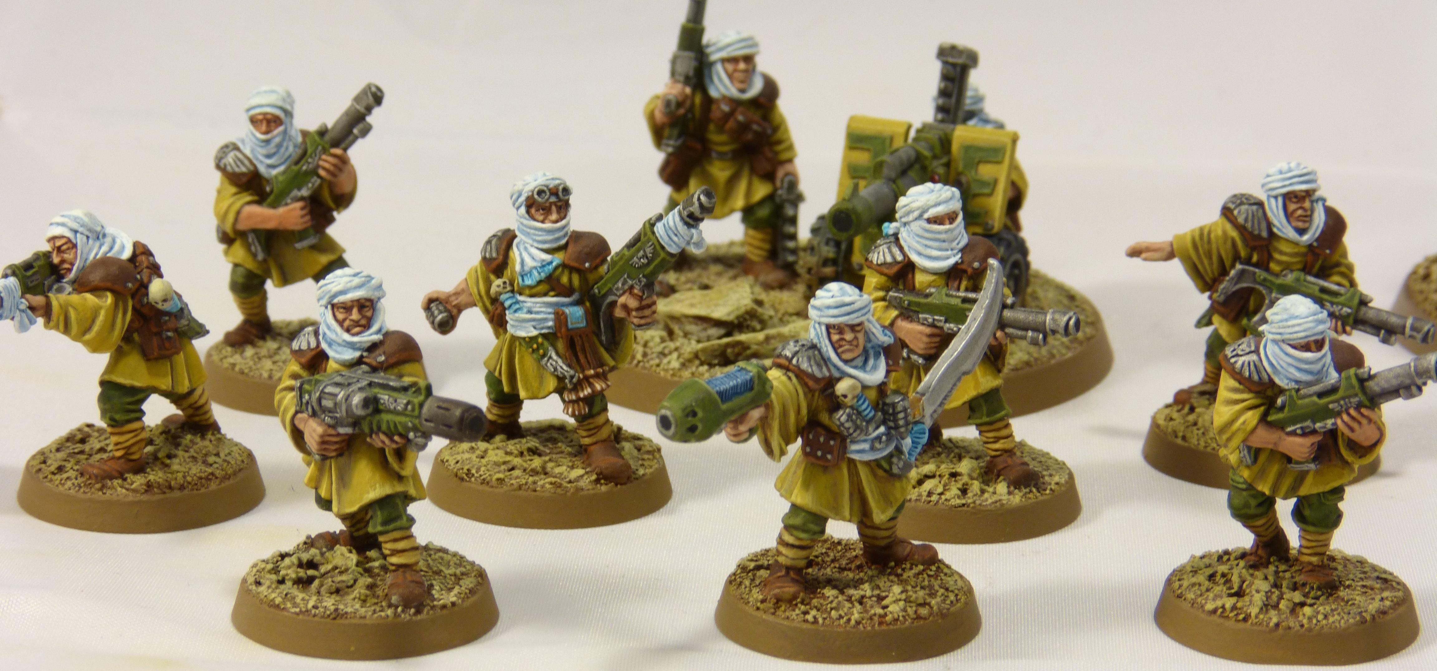 Desert, Guard, Imperial, Infantry, Raiders, Squad, Tallarn Desert Raiders