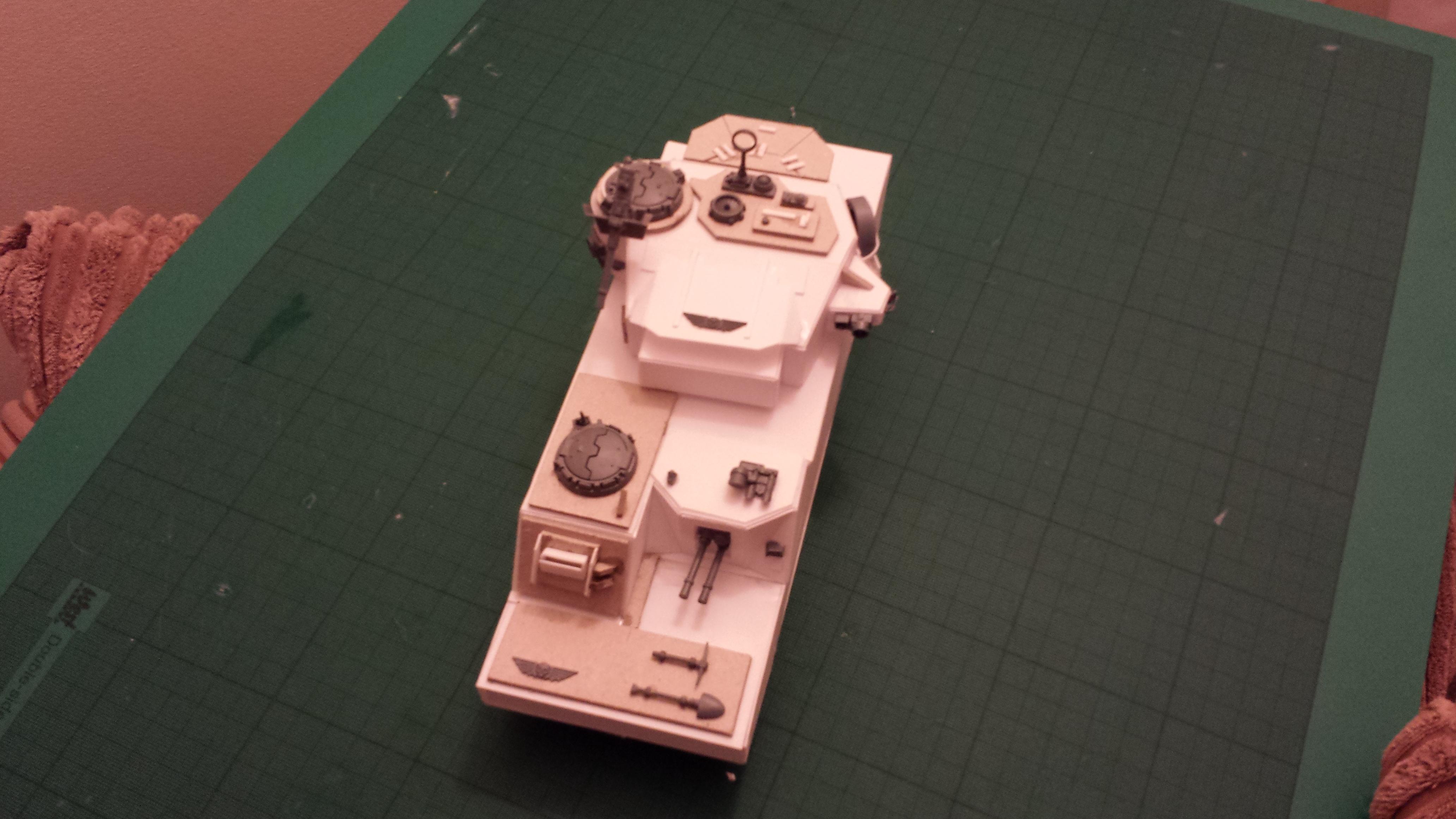 Imperial Guard, Macharius, Scratch Build, Super-heavy, Tank