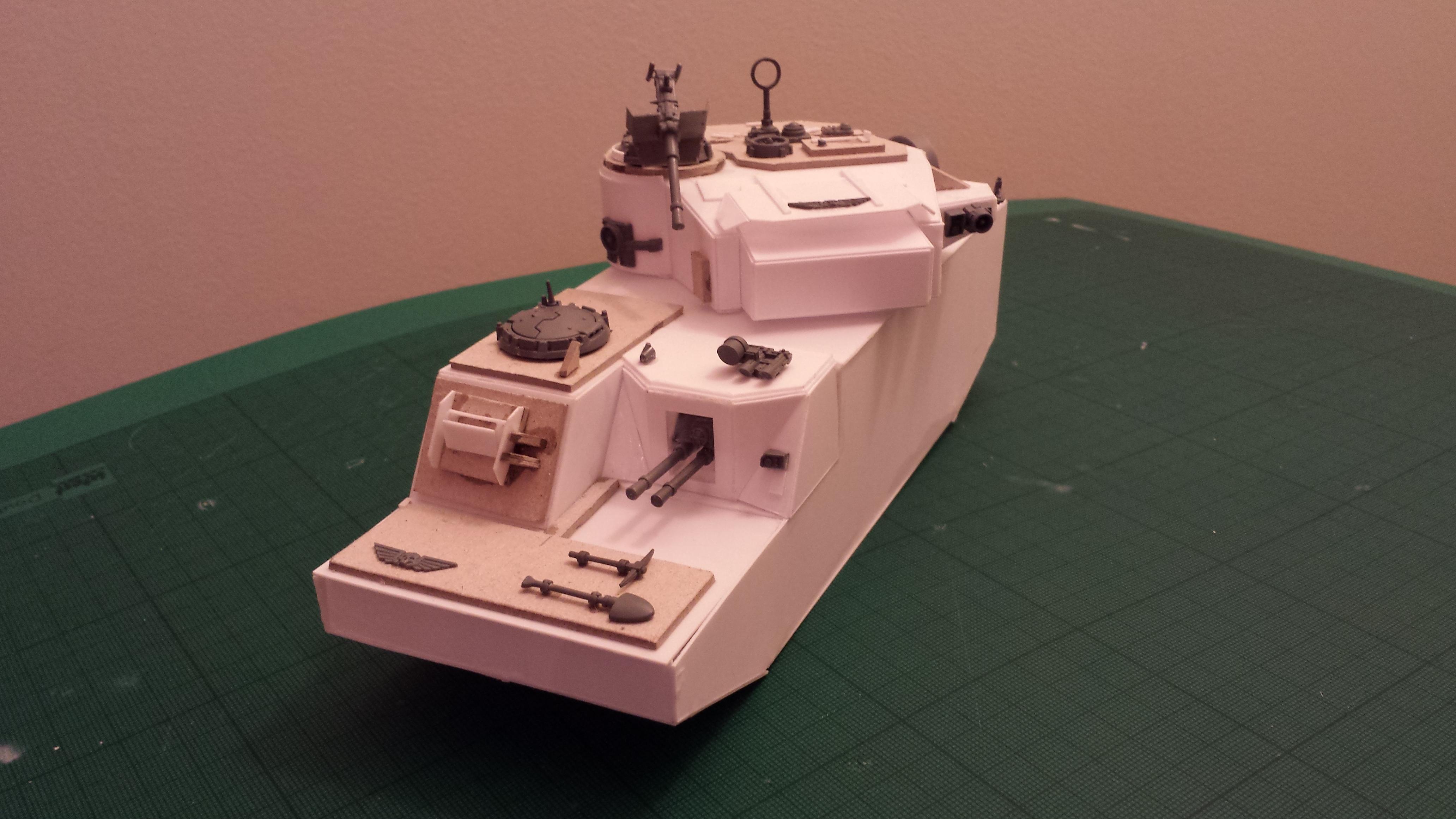Imperial Guard, Macharius, Scratch Build, Super-heavy, Tank