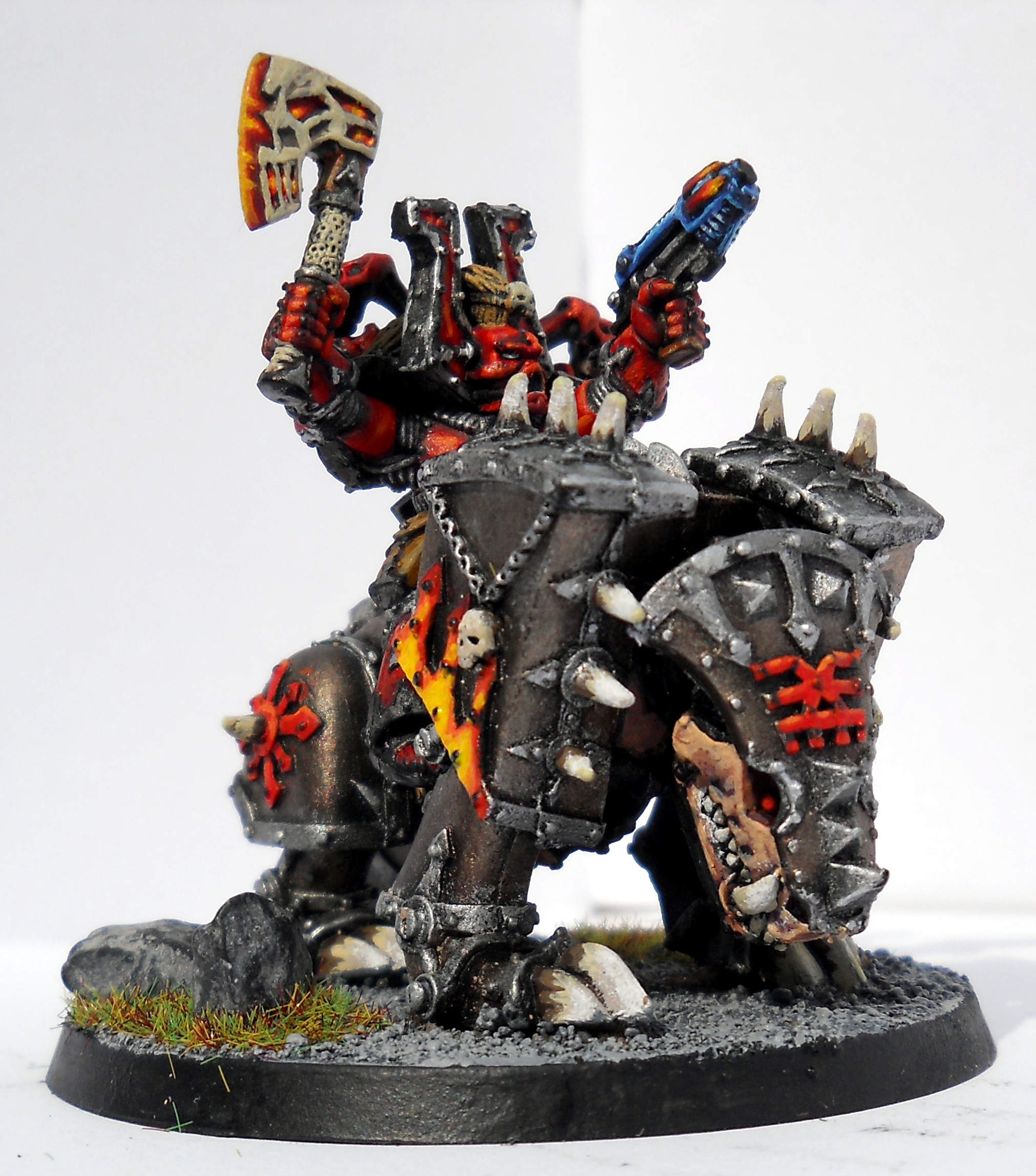 Chaos, Chaos Lord, Chaos Space Marines, Juggernaut