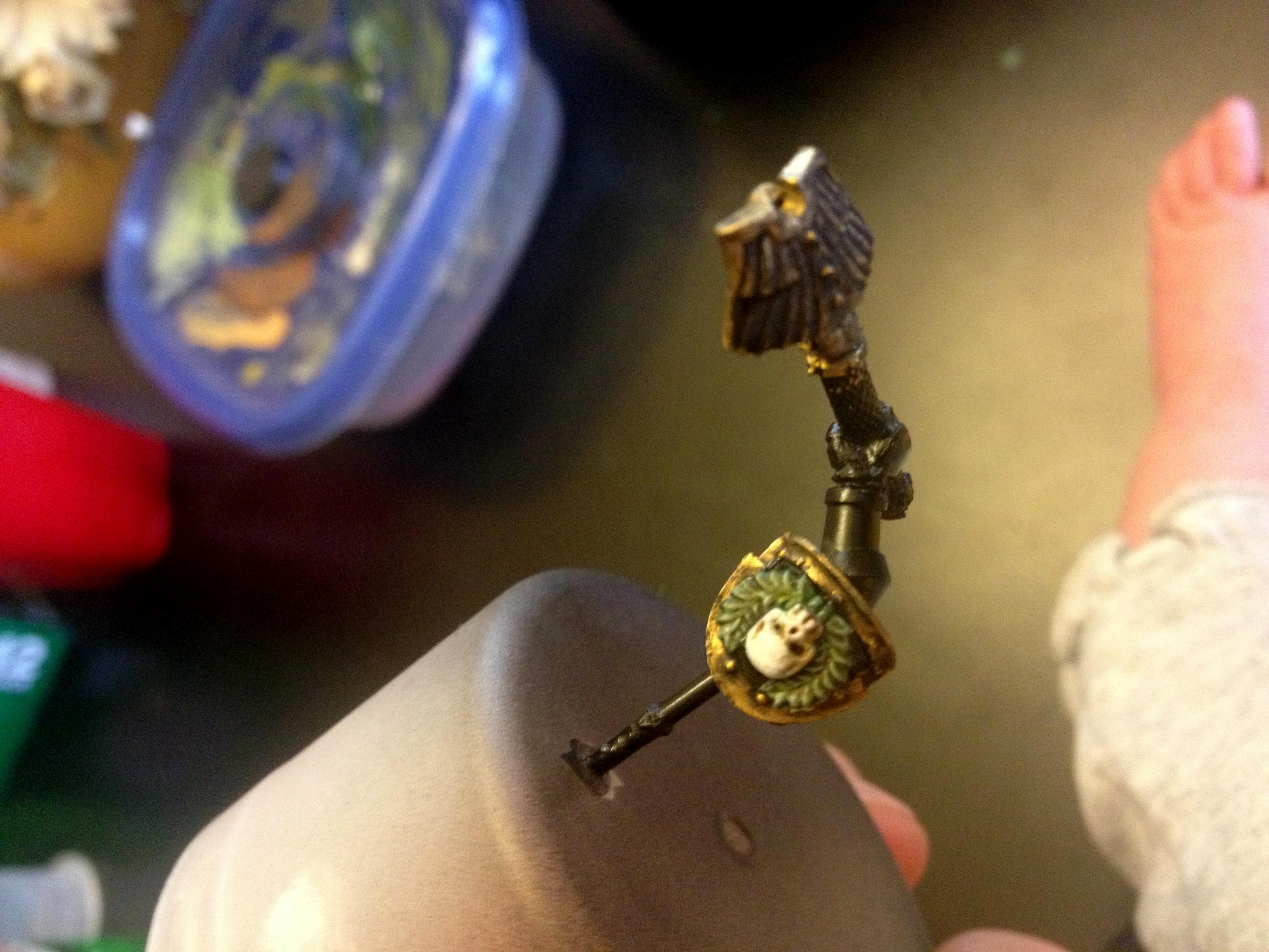 Chaplain, Raven Guard, Work In Progress