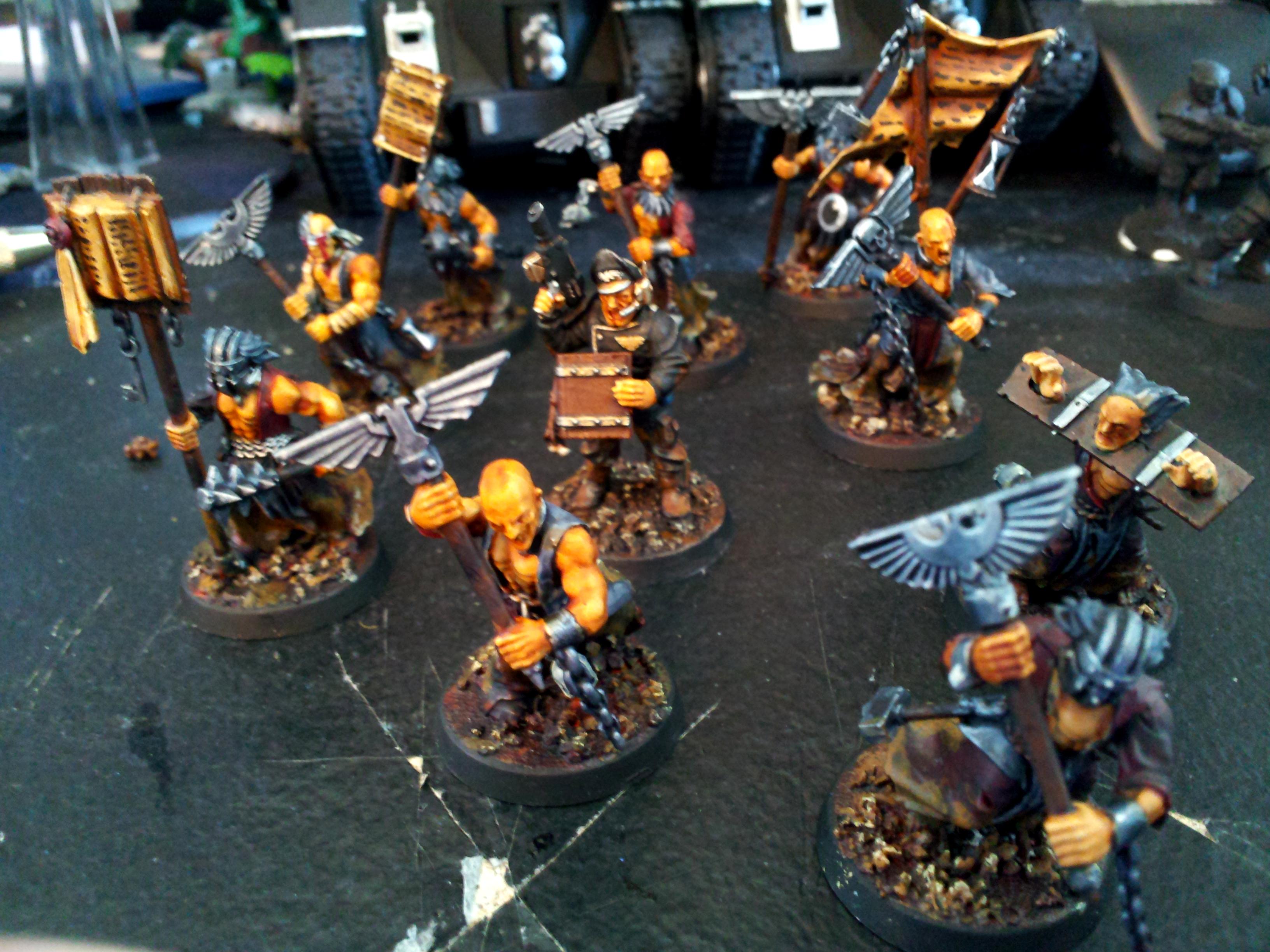 Battle, Flagellants, Psyker, Squad