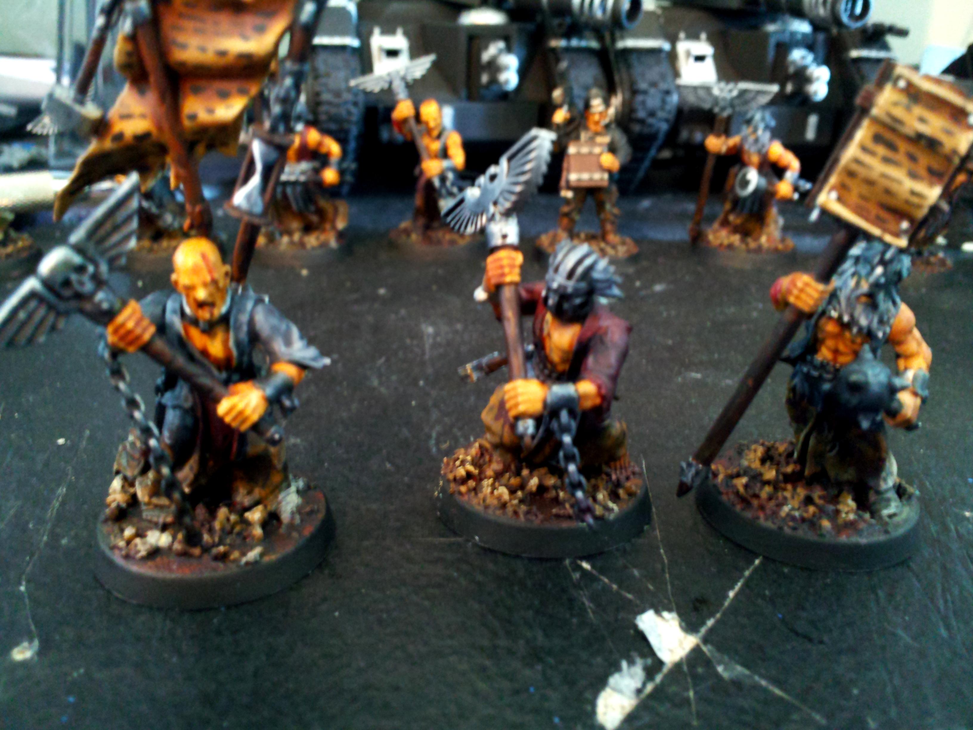Battle, Flagellants, Psyker, Squad