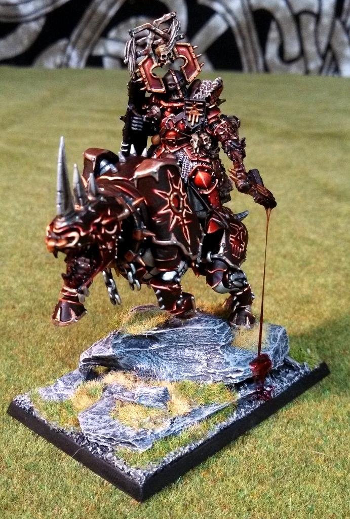 Blood, Chaos, Juggernaught, Khorne, Lord