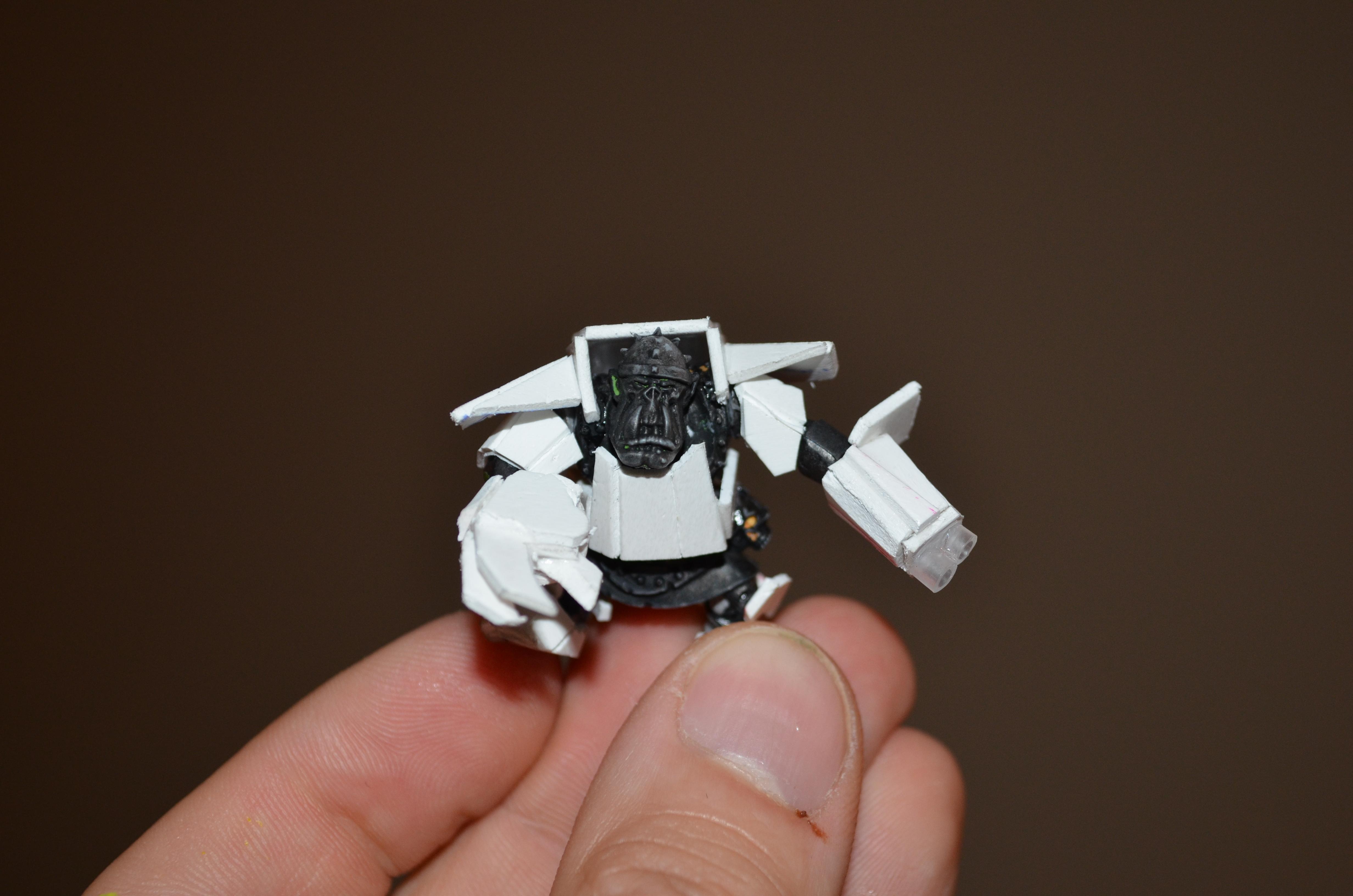 Conversion, Custom, Orks, Pla-plate, Plasticard