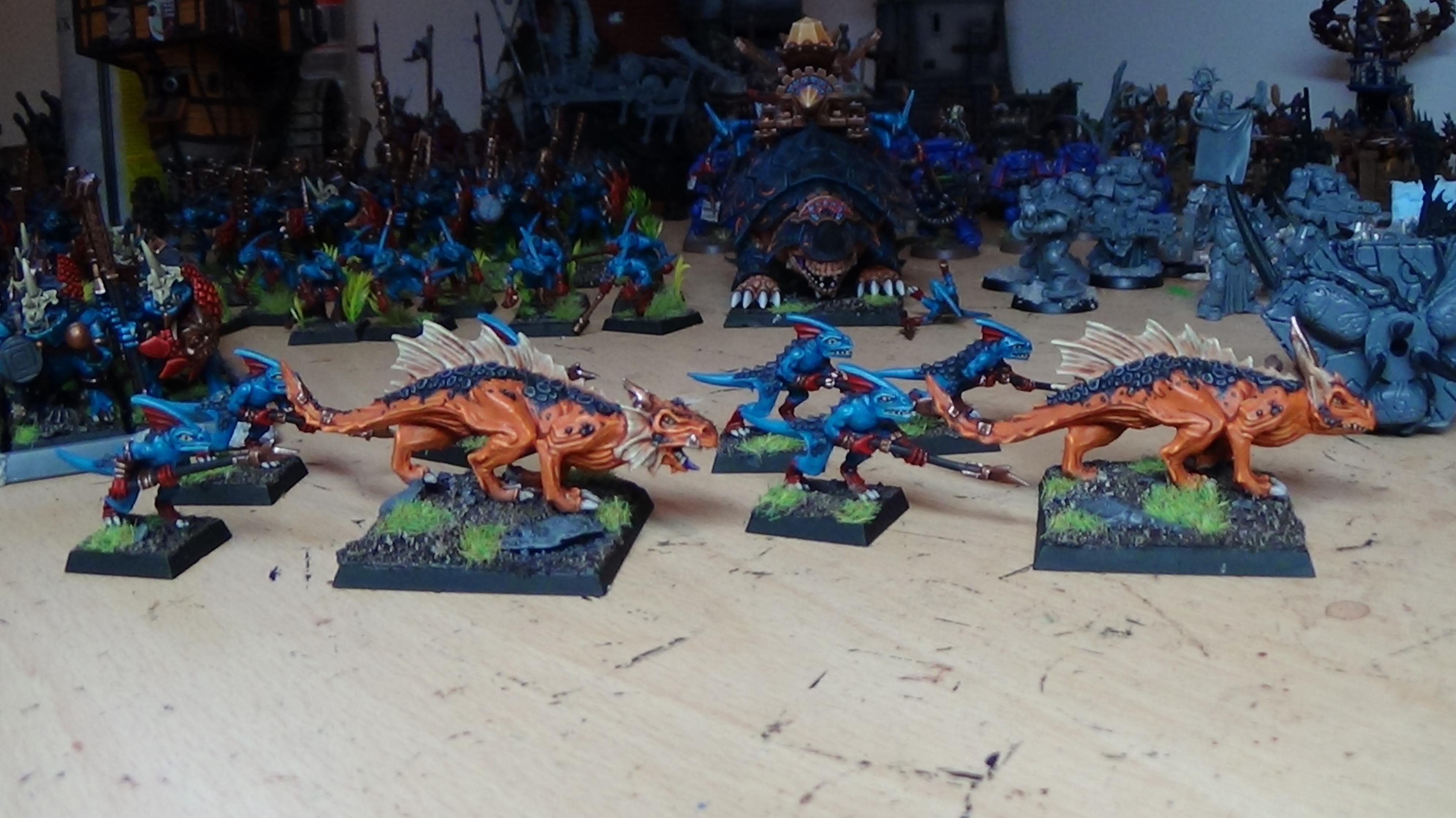 Lizardmen, Salamanders, Skinks, Warhammer Fantasy