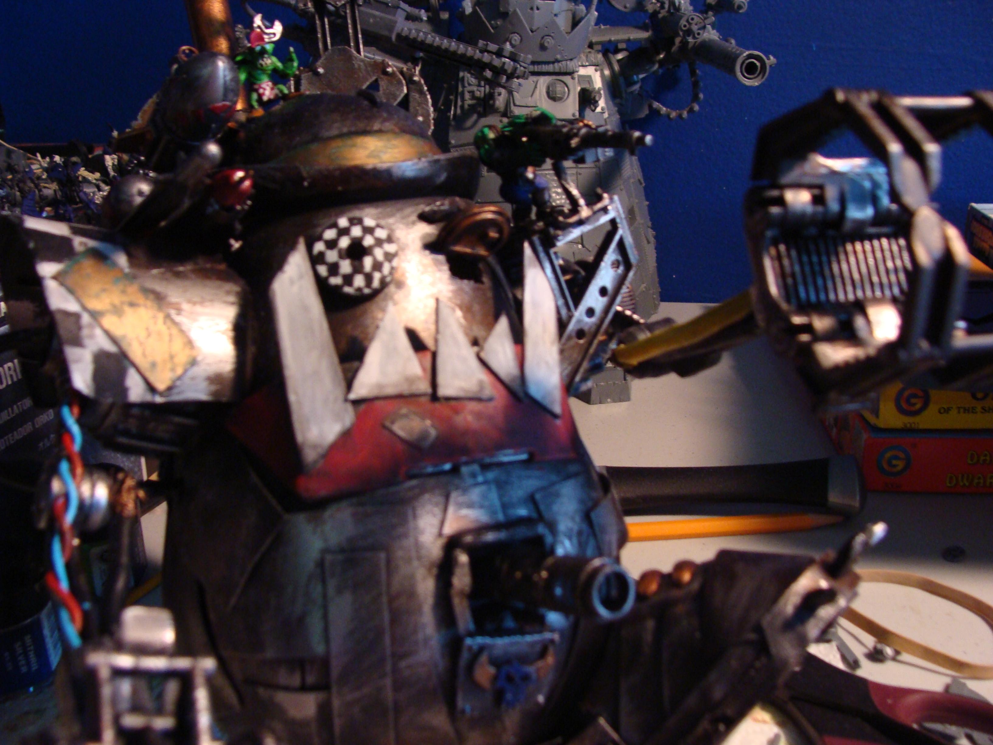 Orks, Scratch Build, Stompa, Tater Titan, Work In Progress